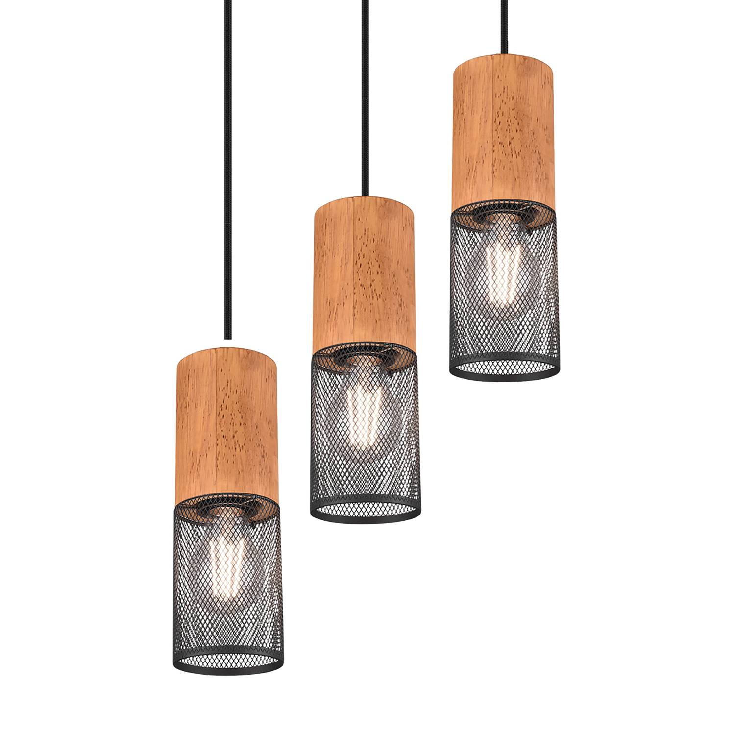 Pendant lamp Tosh II Black