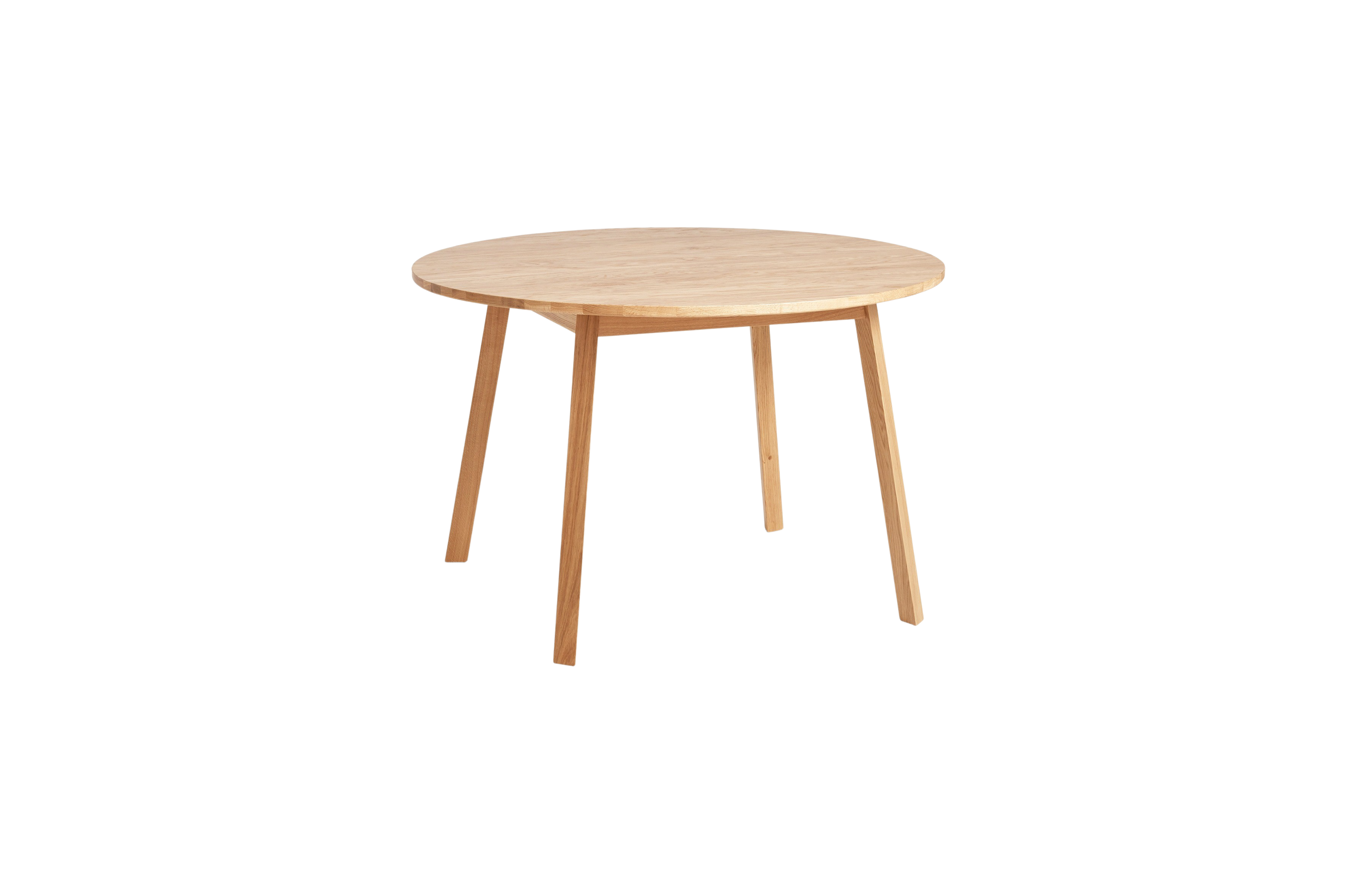 Triangle Leg Tisch Rund Braun