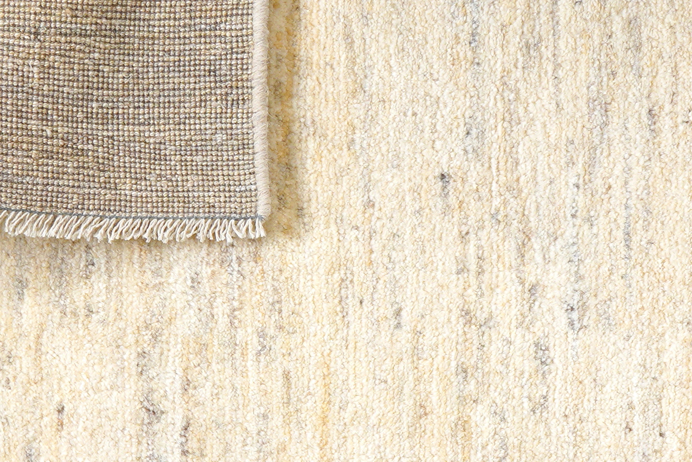 Rizbaf Gabbeh-Teppich Wolle Beige