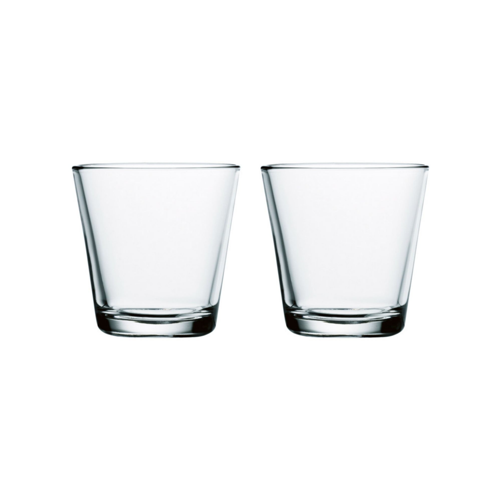 2x Kartio Glas Transparent 0,2 l