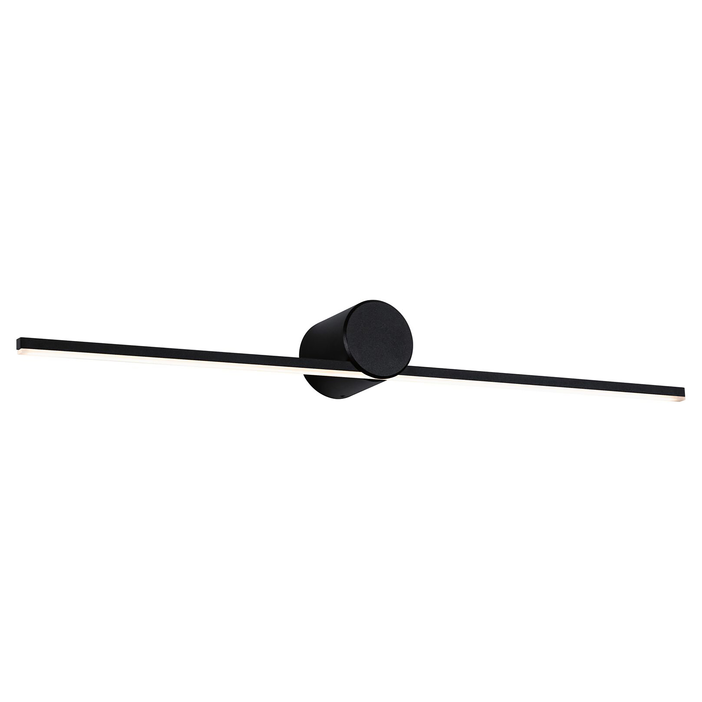 LED Wall Lamp Sava Aluminum Black