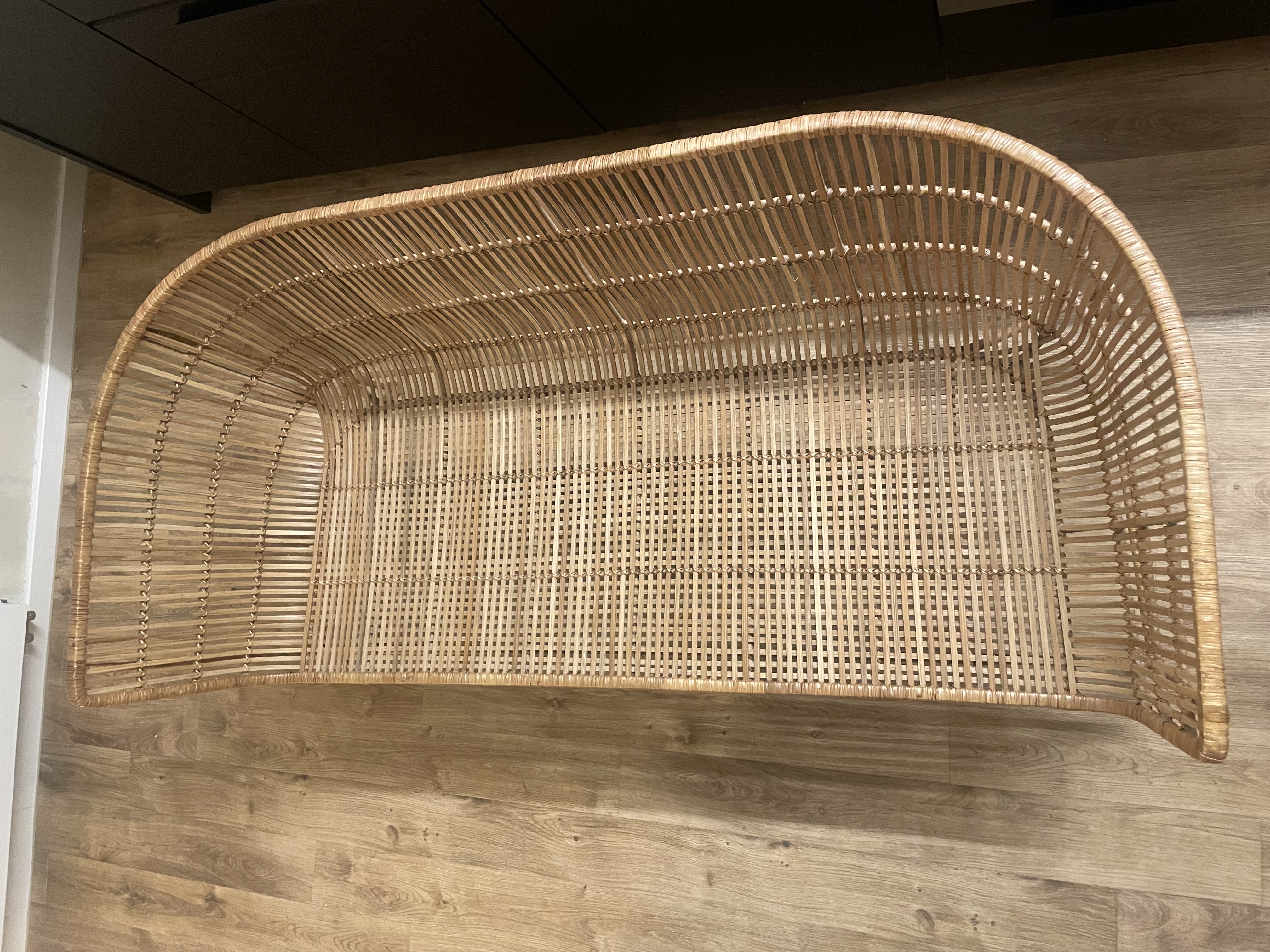 Cuun Sofa Rattan Iron Natural