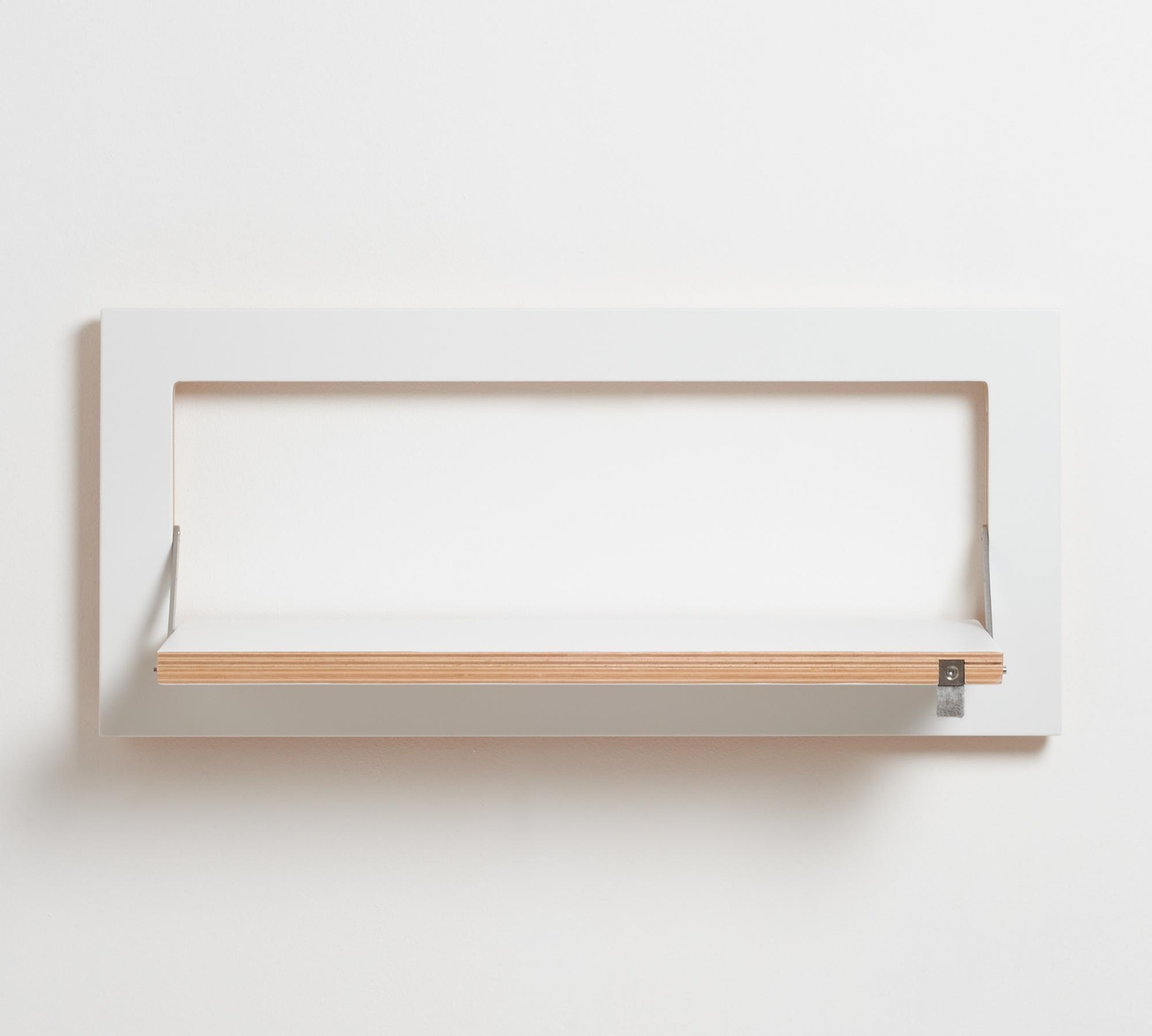 Fläpps Regal Holz Weiß 60 x 27 cm