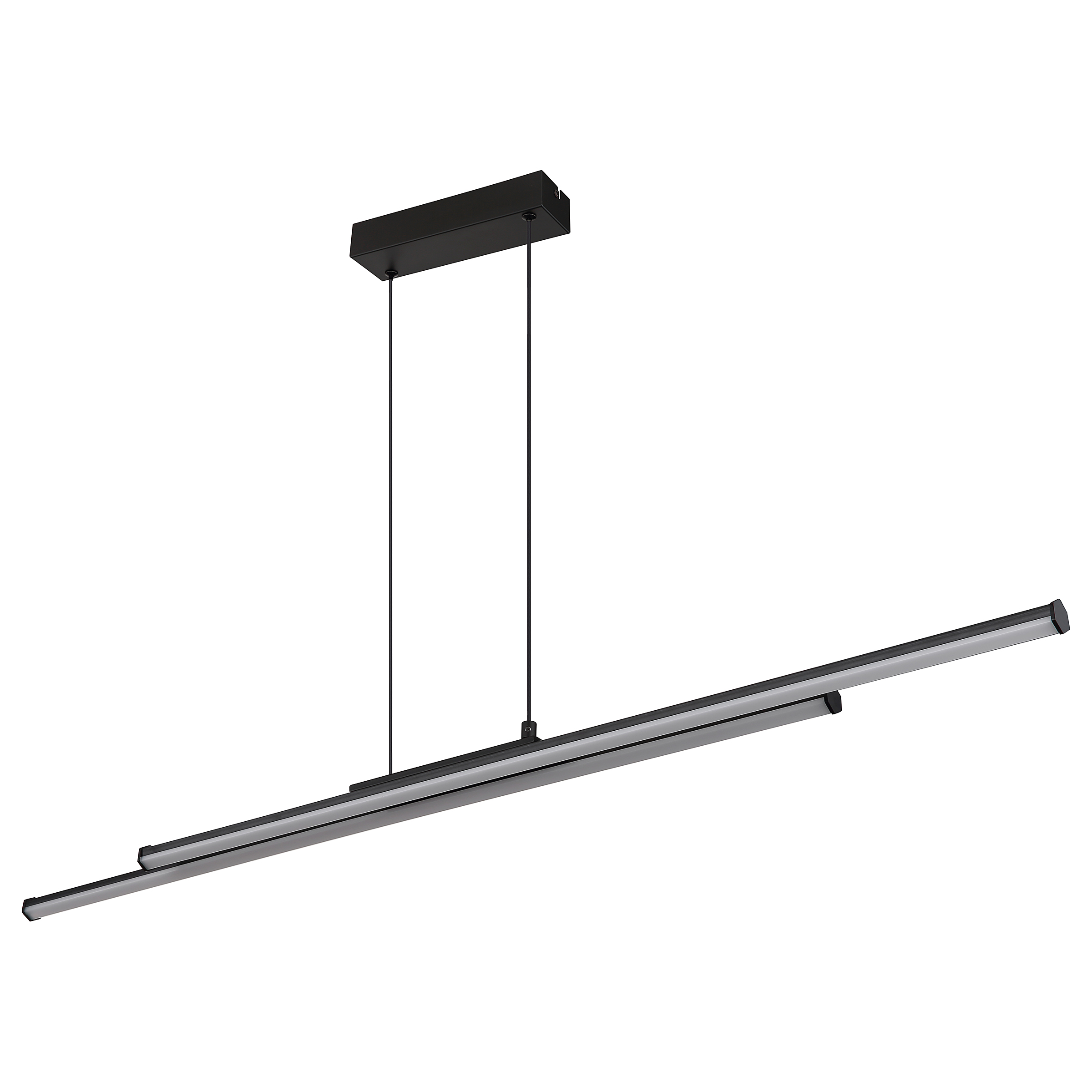 1-Flammig Kirina LED-Pendelleuchte Acrylglas Eisen 