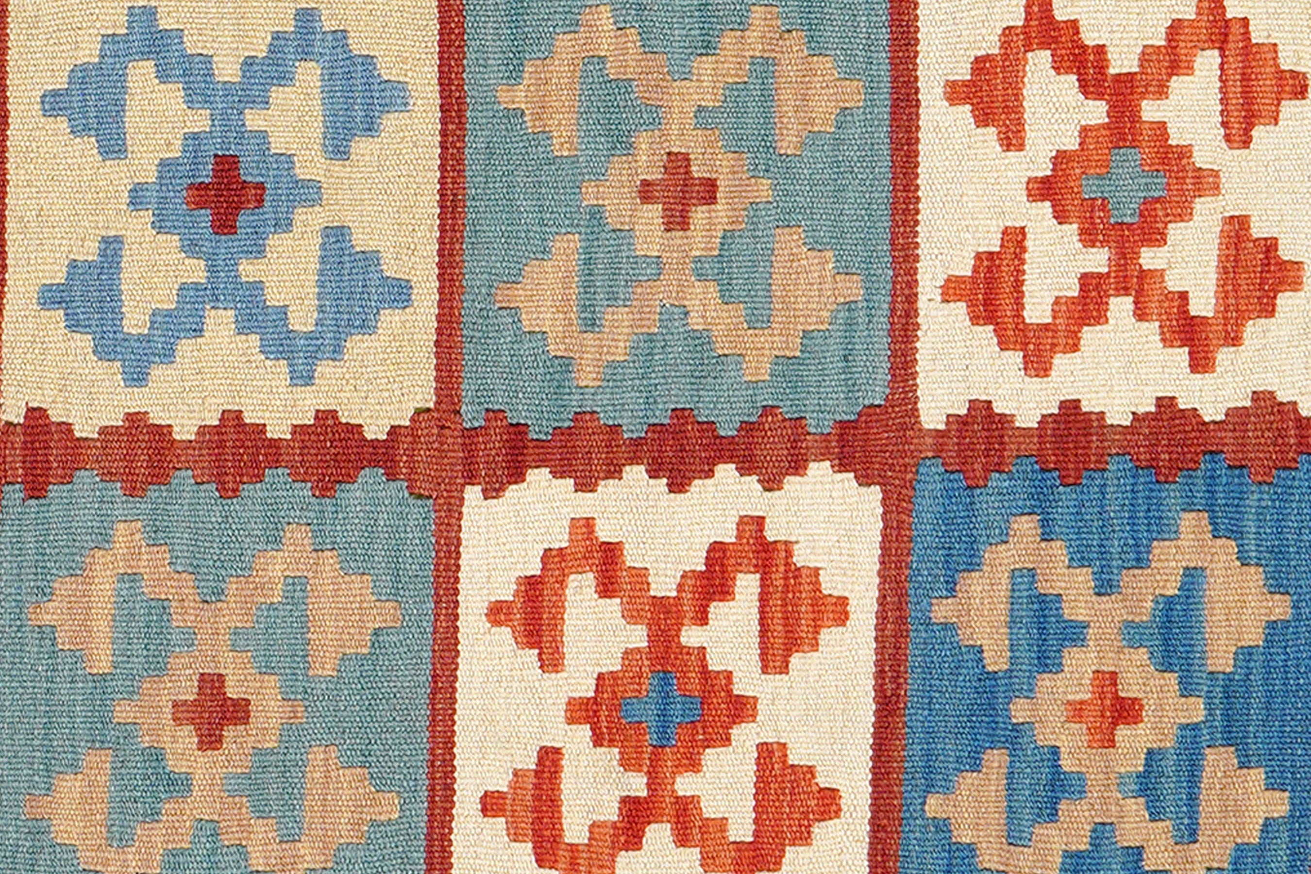 Kilim Gashgai Teppich Mehrfarbig