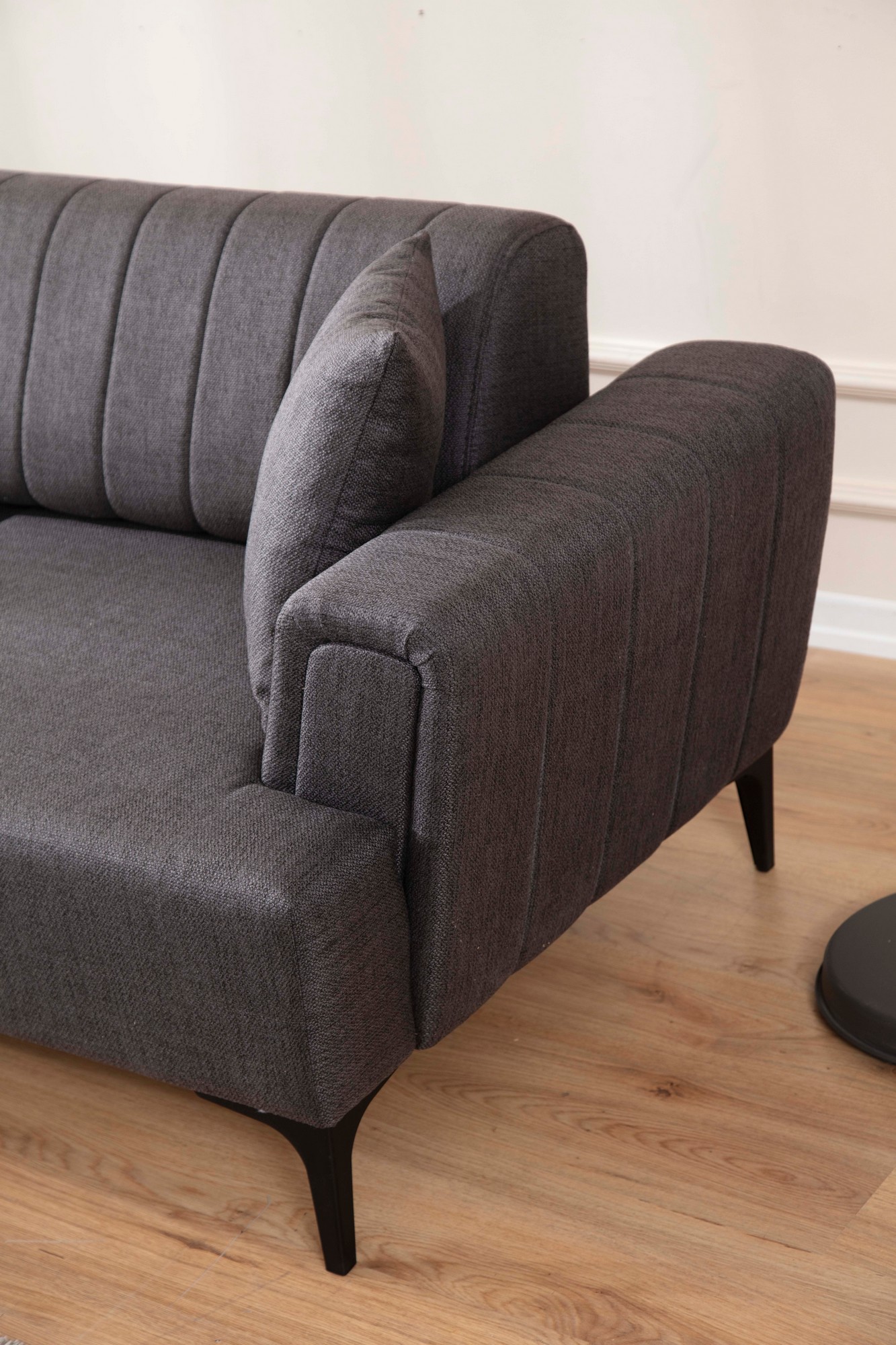 Hamlet Corner Sofa Left Dark Grey