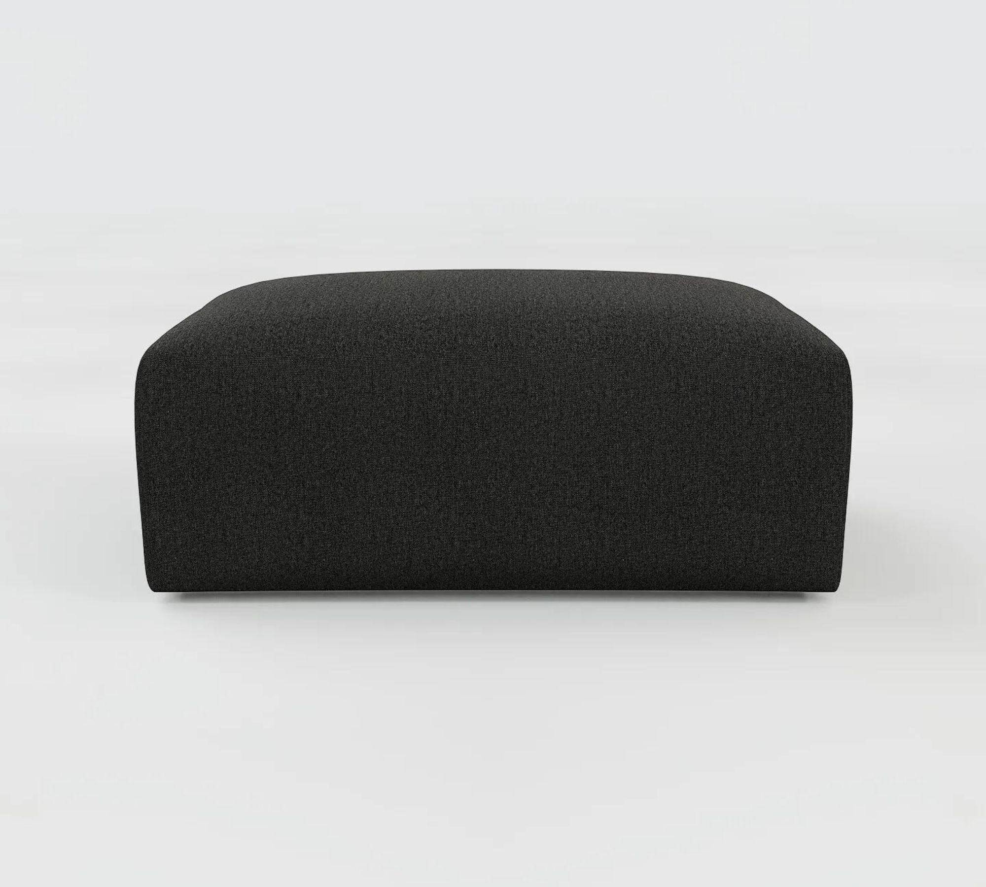 Pyllow Hocker Webstoff Anthrazit