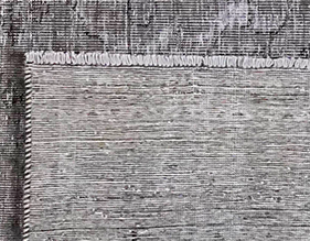 Vintage Teppich  Wolle Mehrfarbig