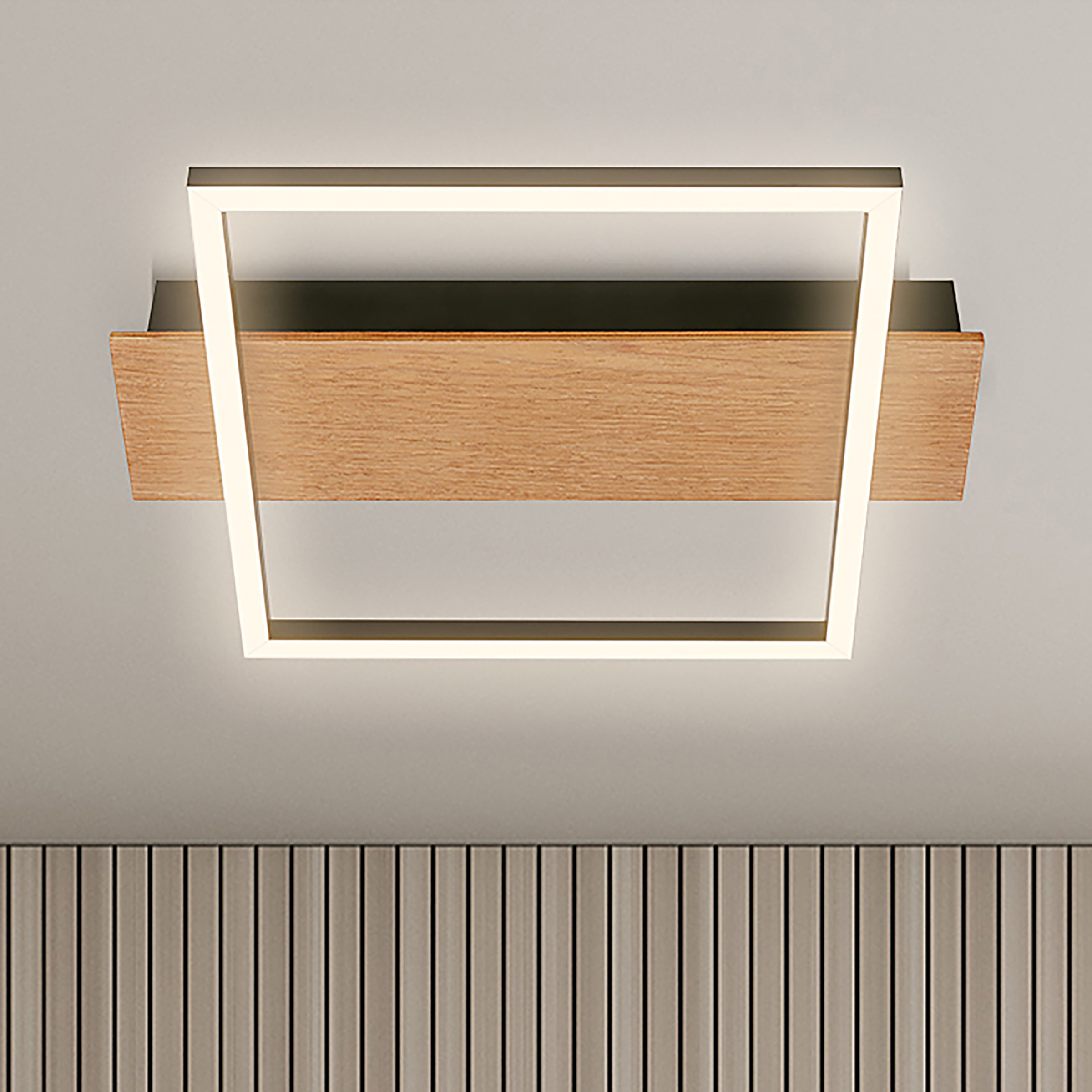LED Deckenleuchte Kada Typ B Schwarz