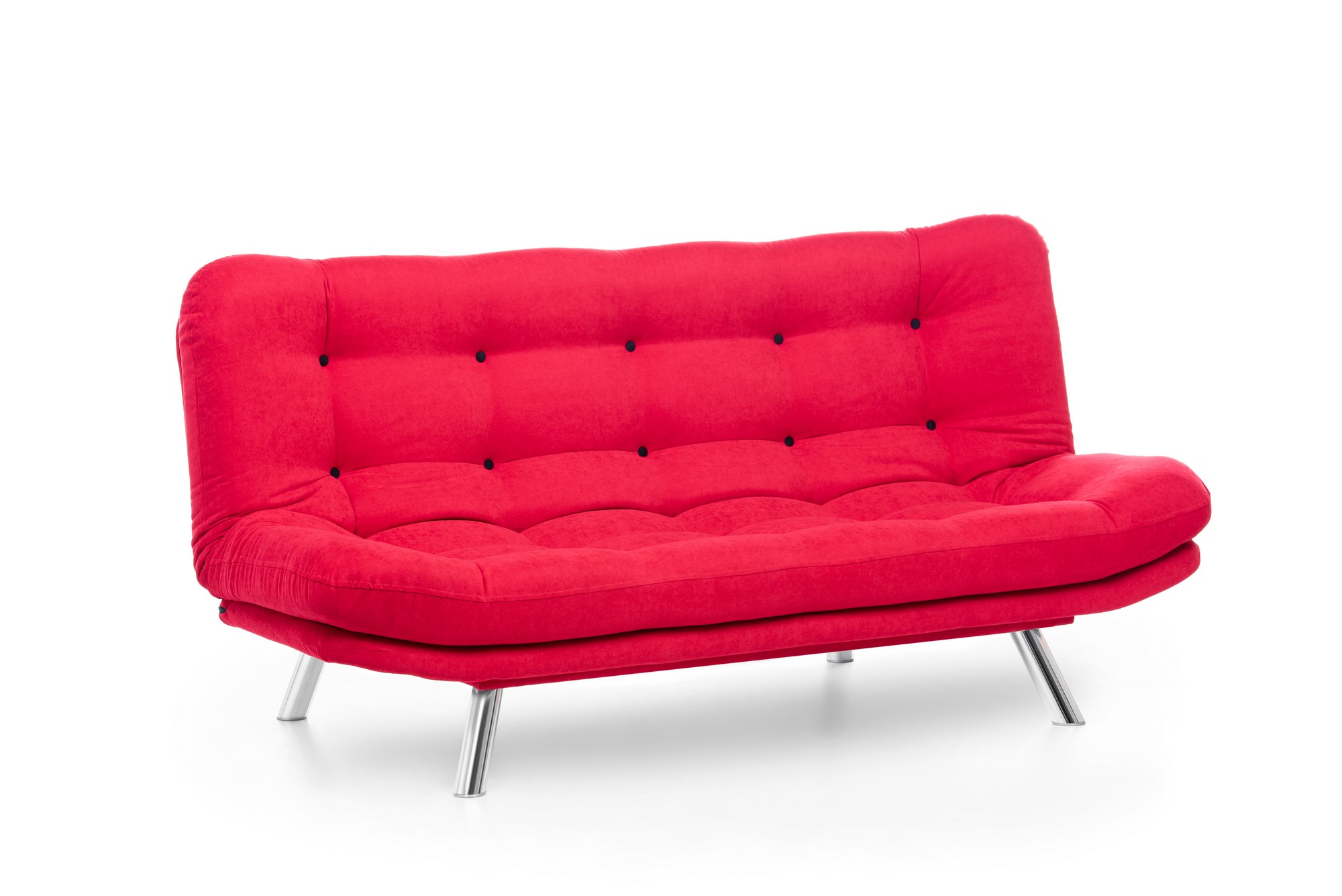 Misa Sofa Bed 3-Seater Red