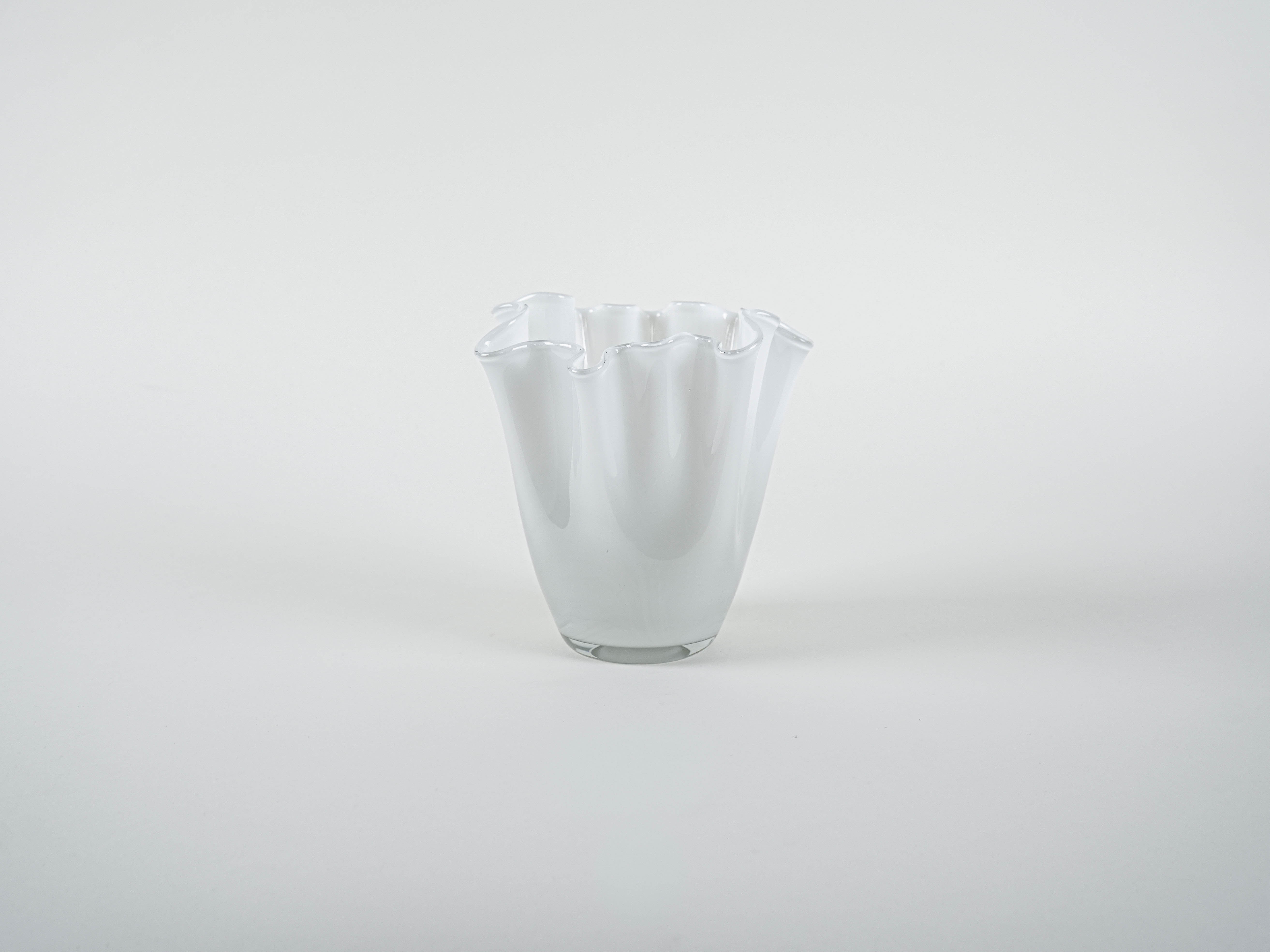 Vase 1970s White