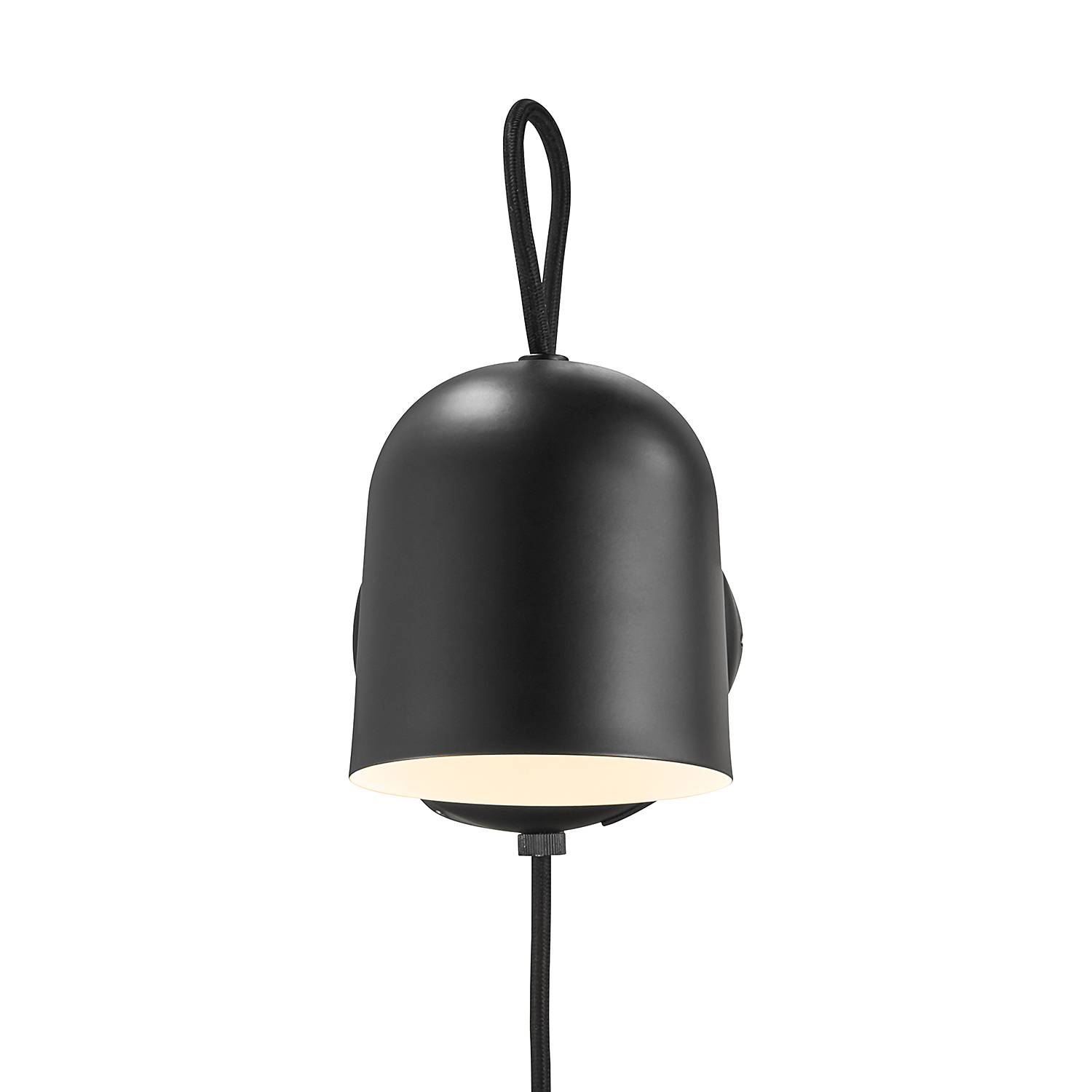Angle Wandleuchte Stahl Schwarz 1-flammig
