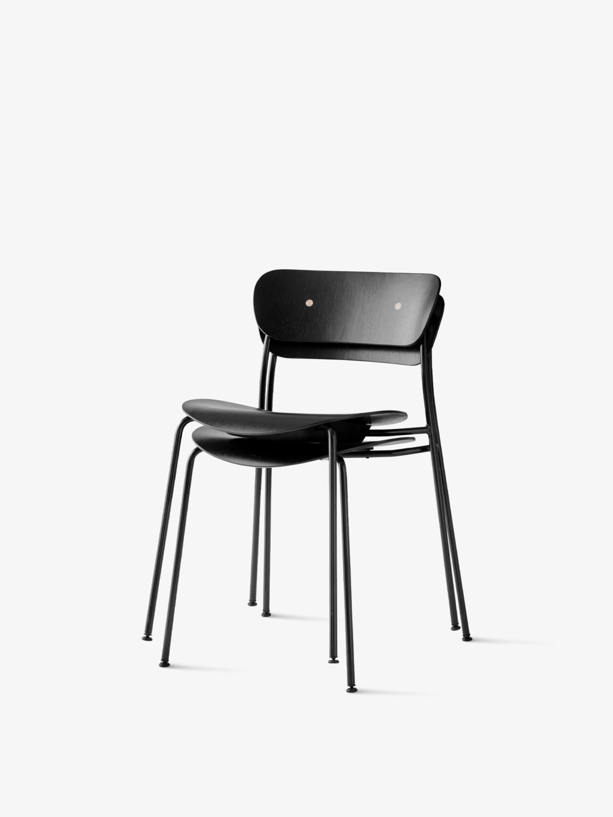 AV1 Pavilion Stuhl Holz Schwarz