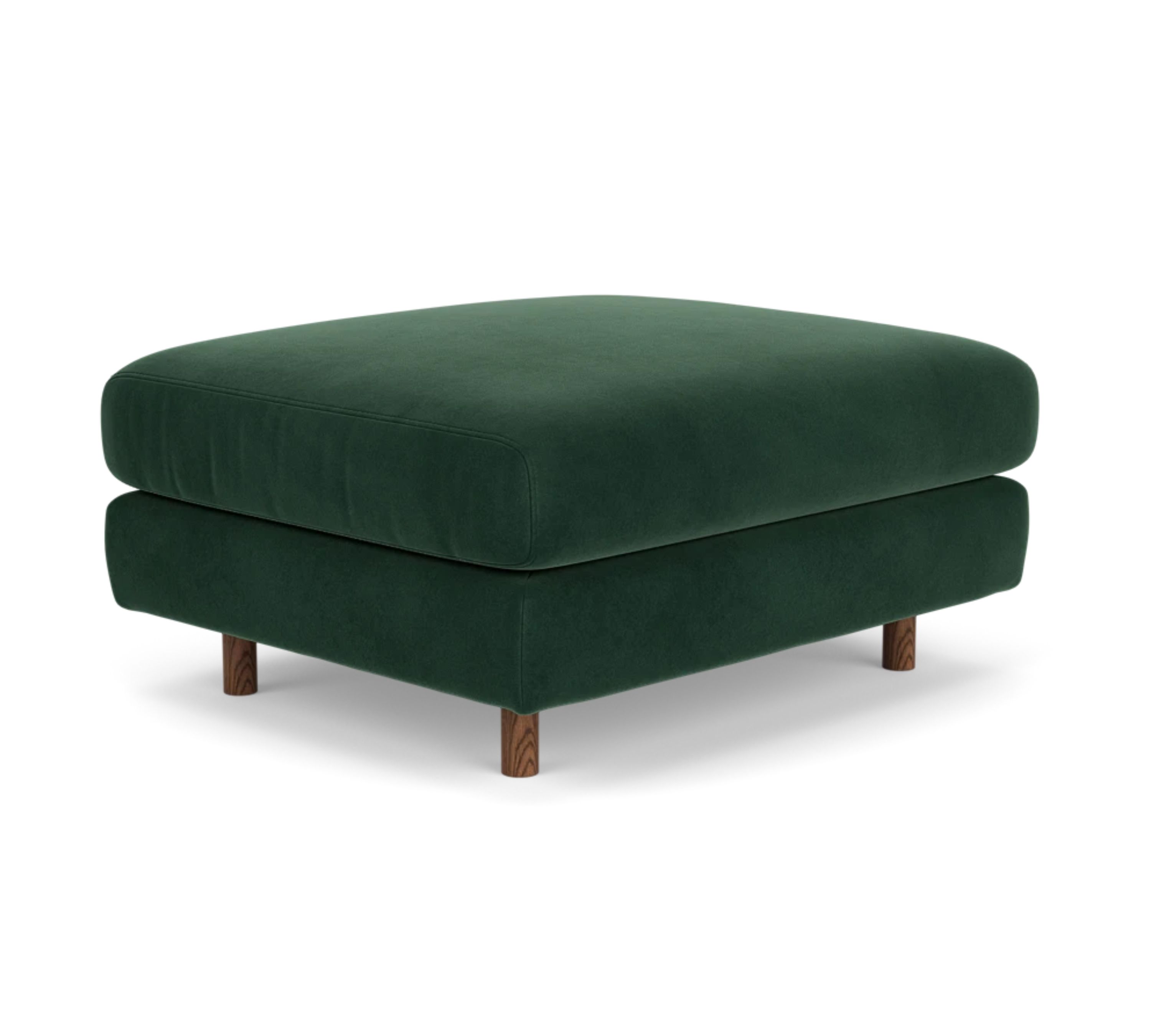 Douglas Stool Velour Lux Dark Green