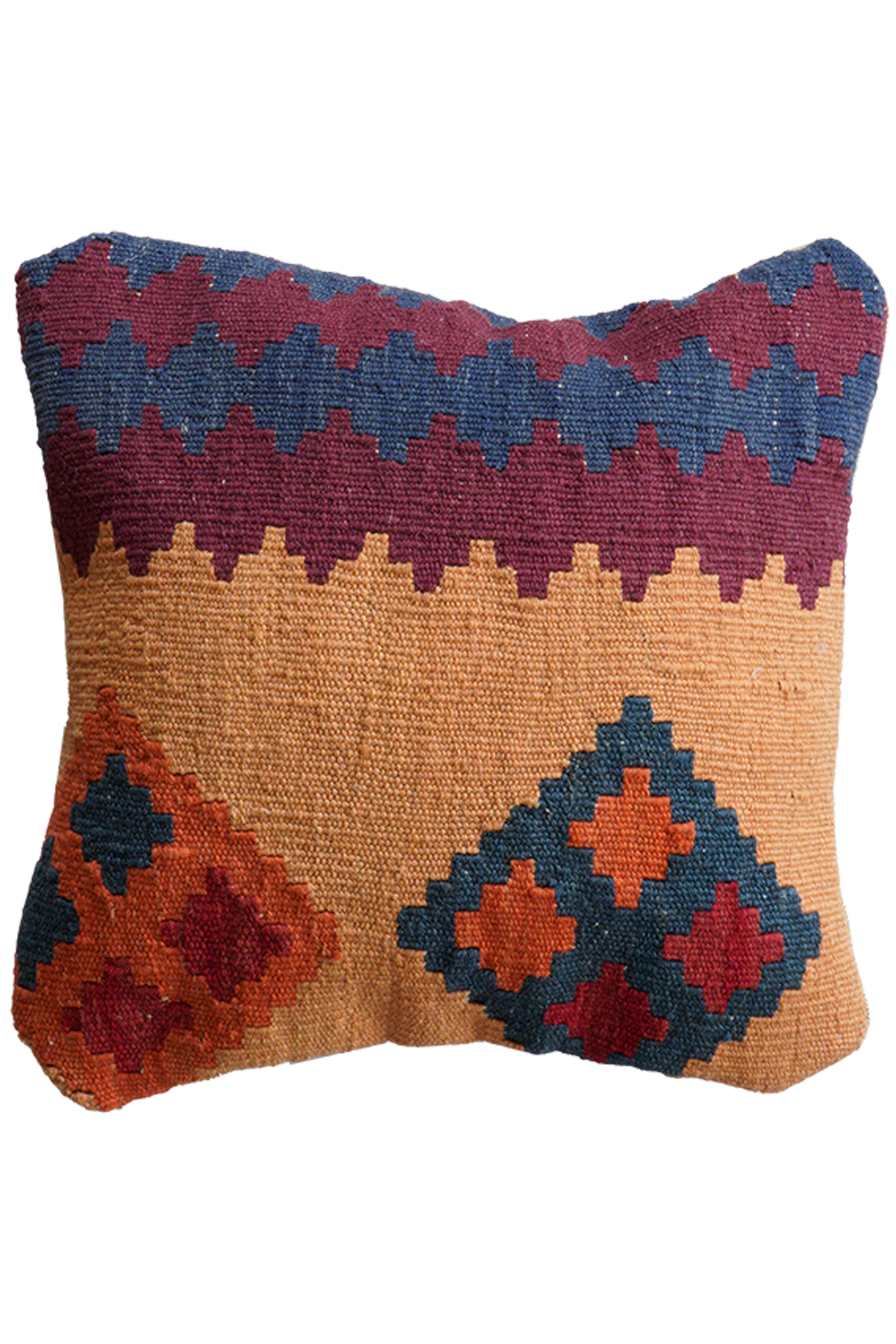 Carpet Pillow Wool Multicolor