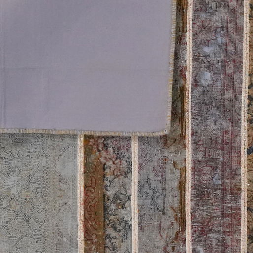 Vintage Carpet Wool Multicolored