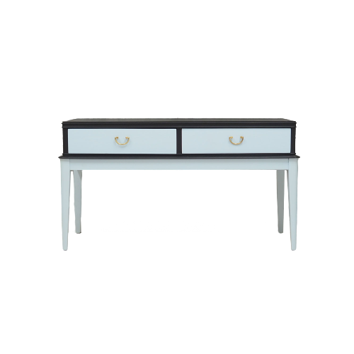 Cassettiera vintage in legno di noce bianco anni '70