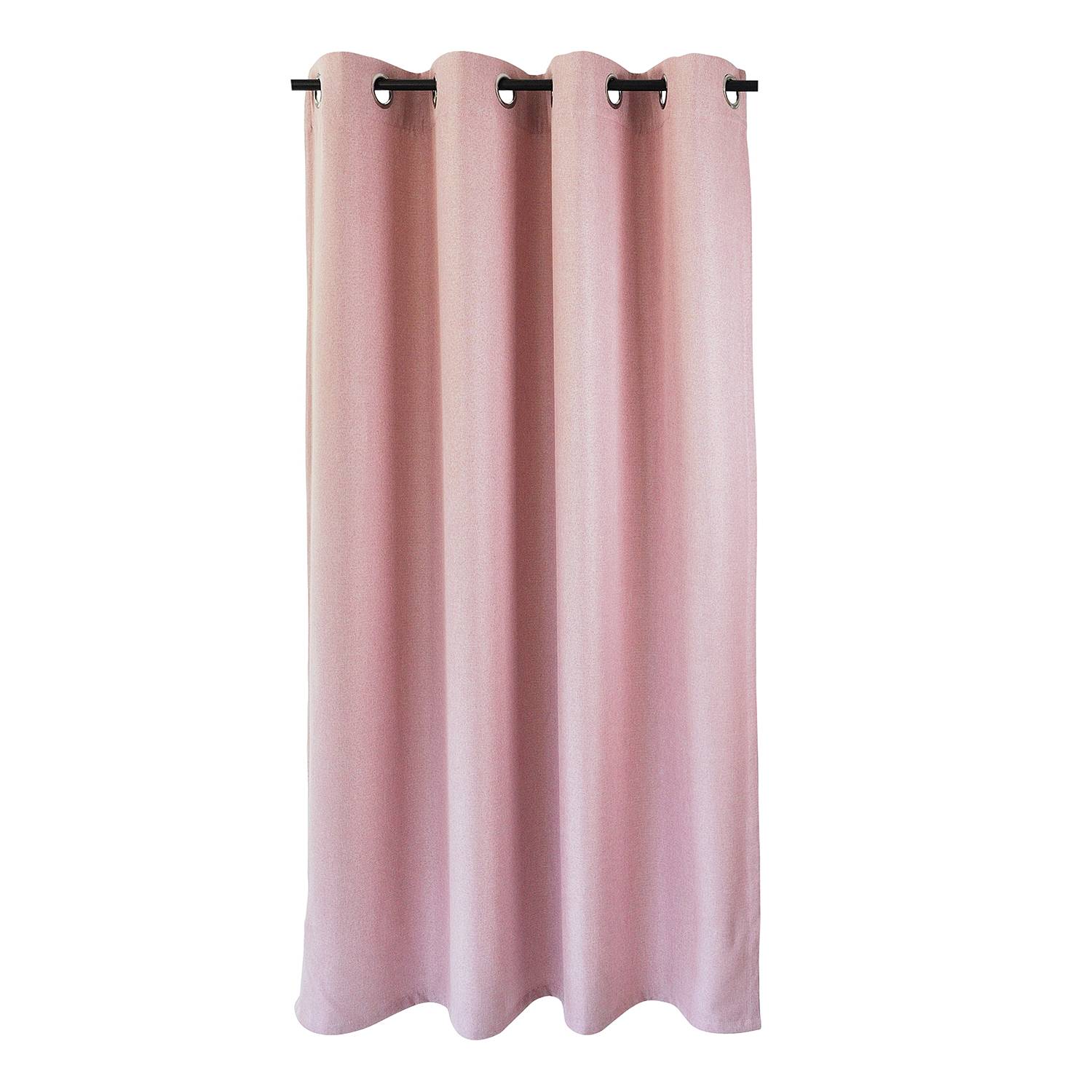 Ösenschal Dimout I Polyester Rosa 140 x 175 cm