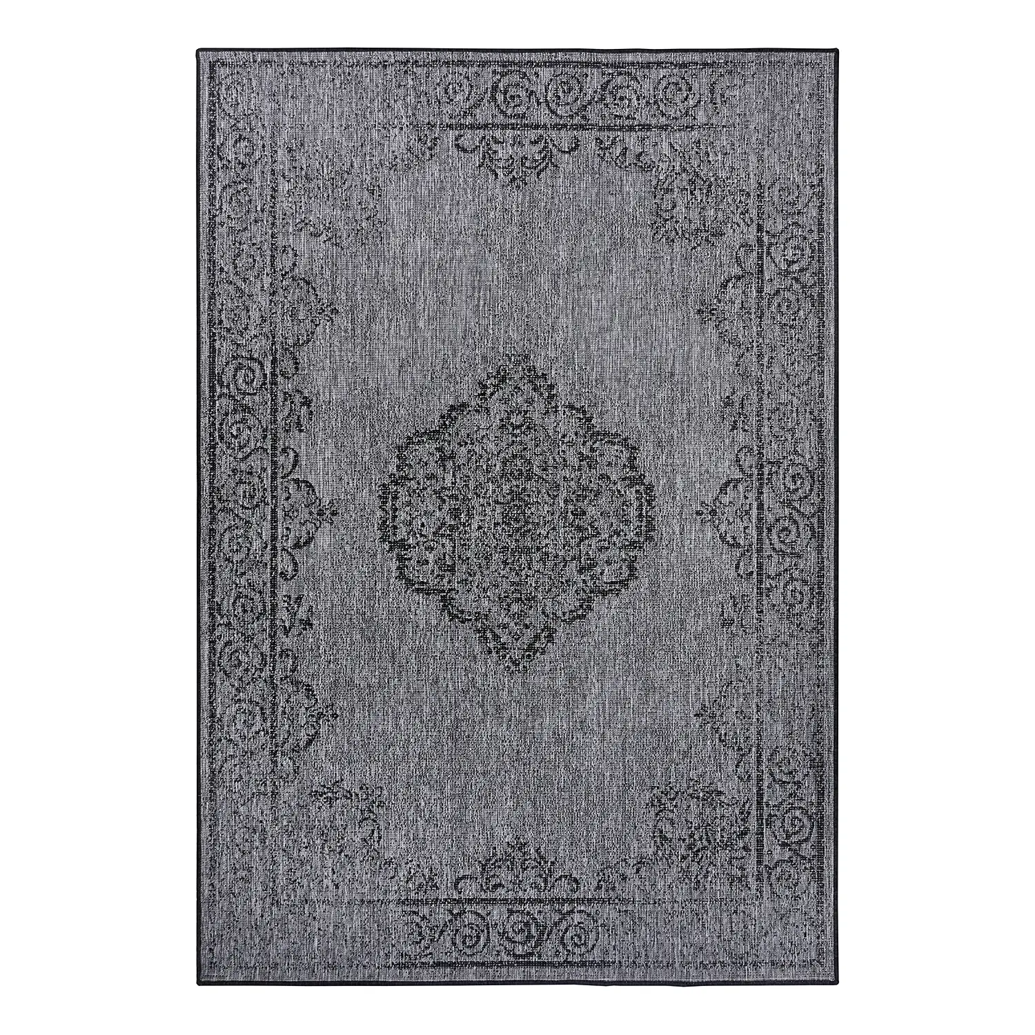 Cebu Outdoor-Teppich Silber Grau