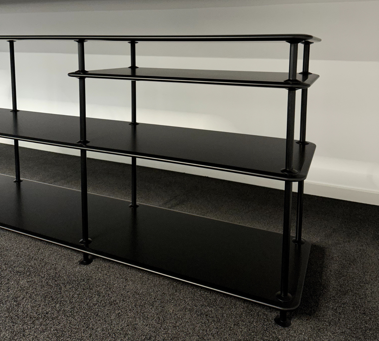 Free Regal Holz Metall Schwarz