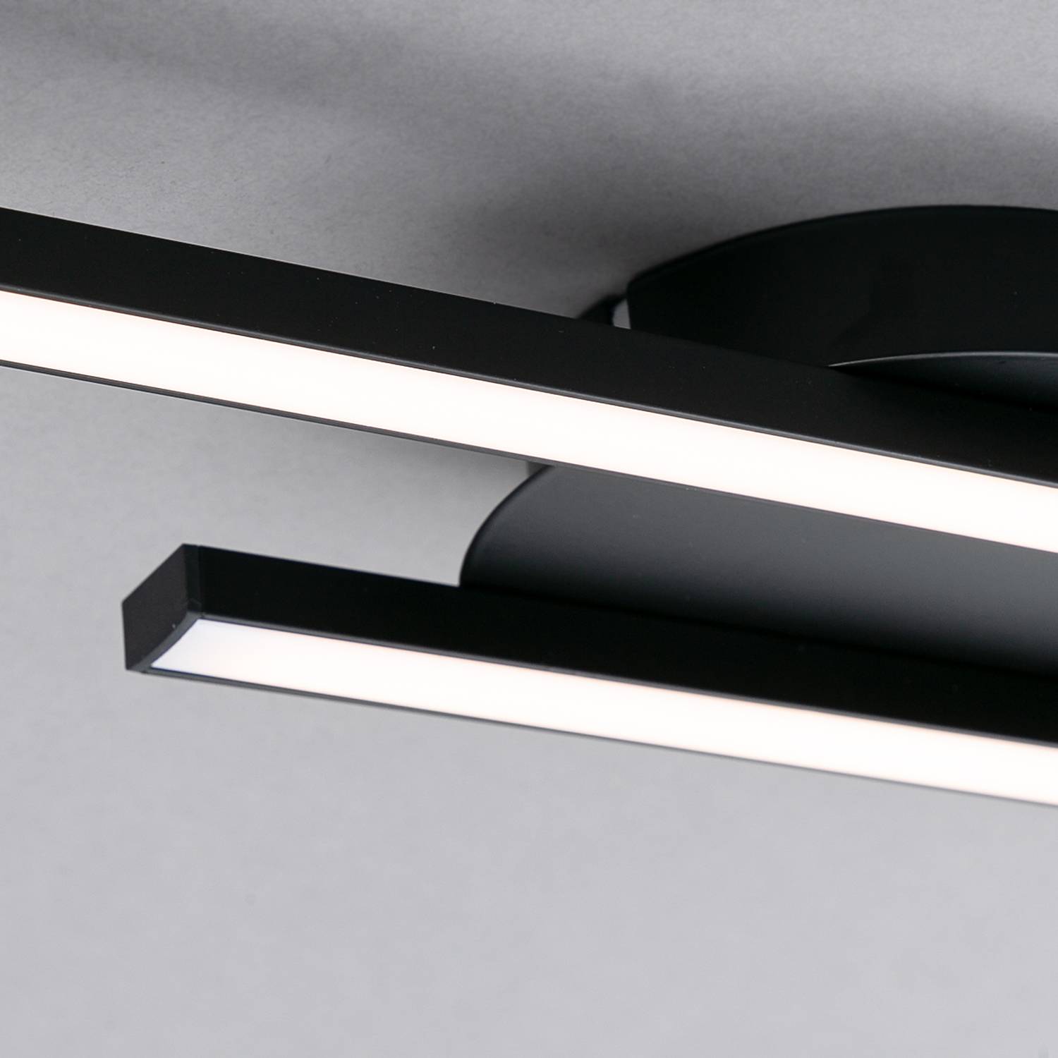 LED-Deckenleuchte Schwarz