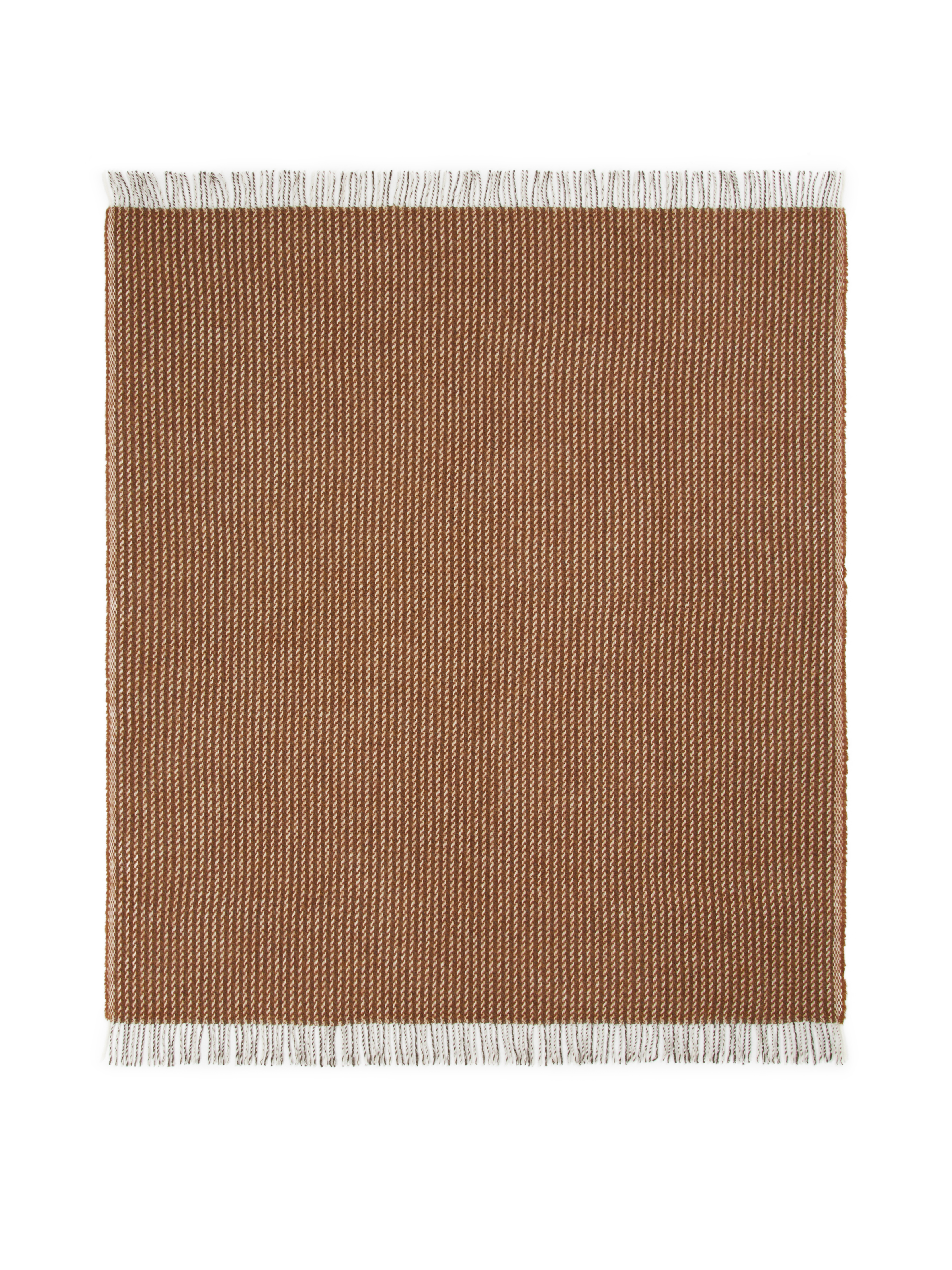 Adamo Blanket 100% Virgin Wool Bronze Melange