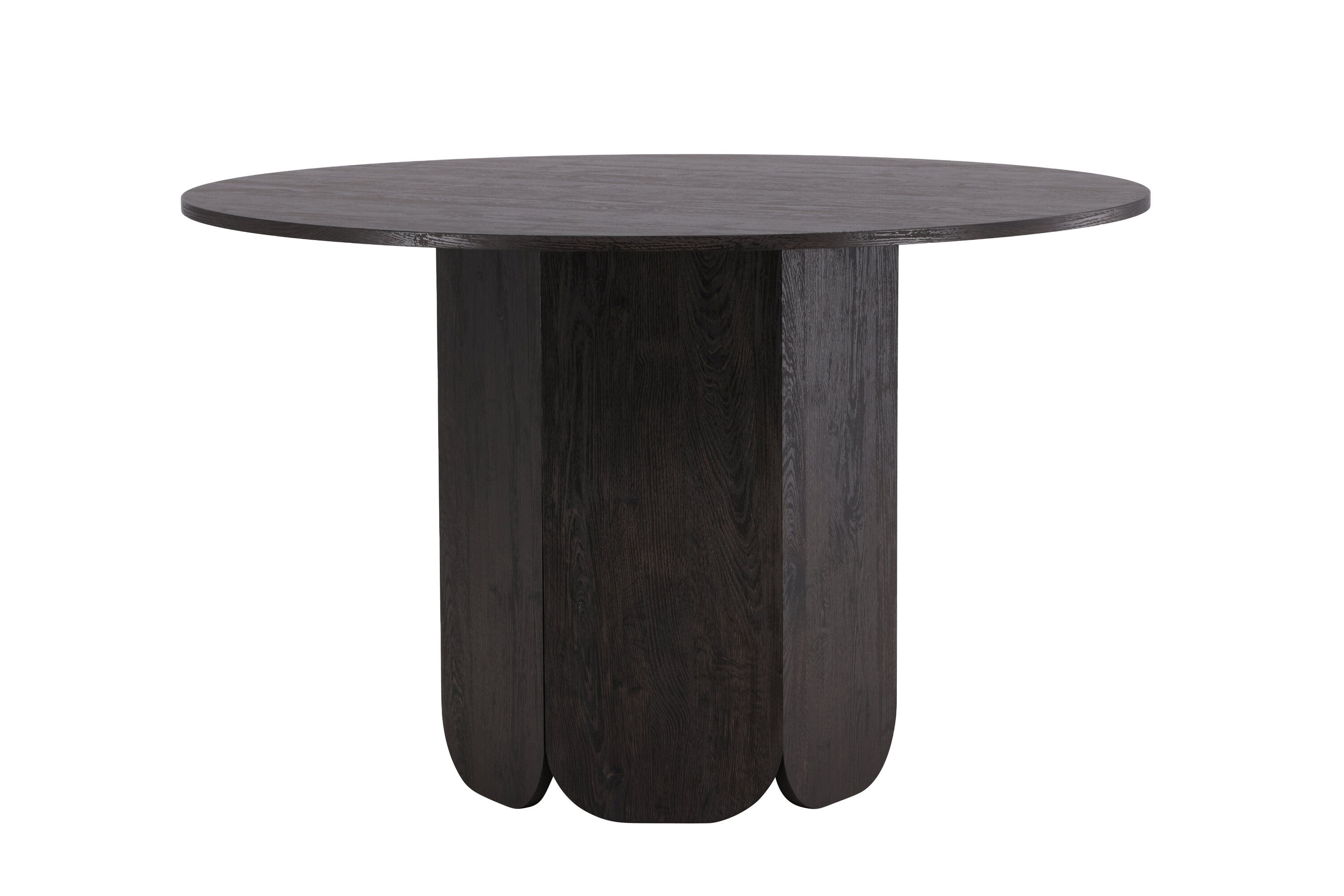 Tekla Esstisch Schwarz Ø 120cm