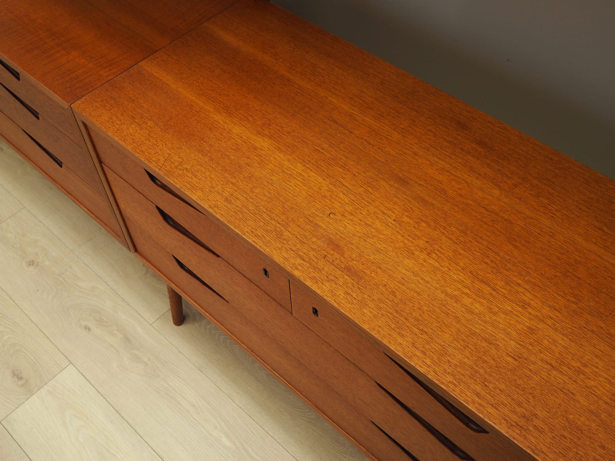 Wall shelf Teak wood 1960s