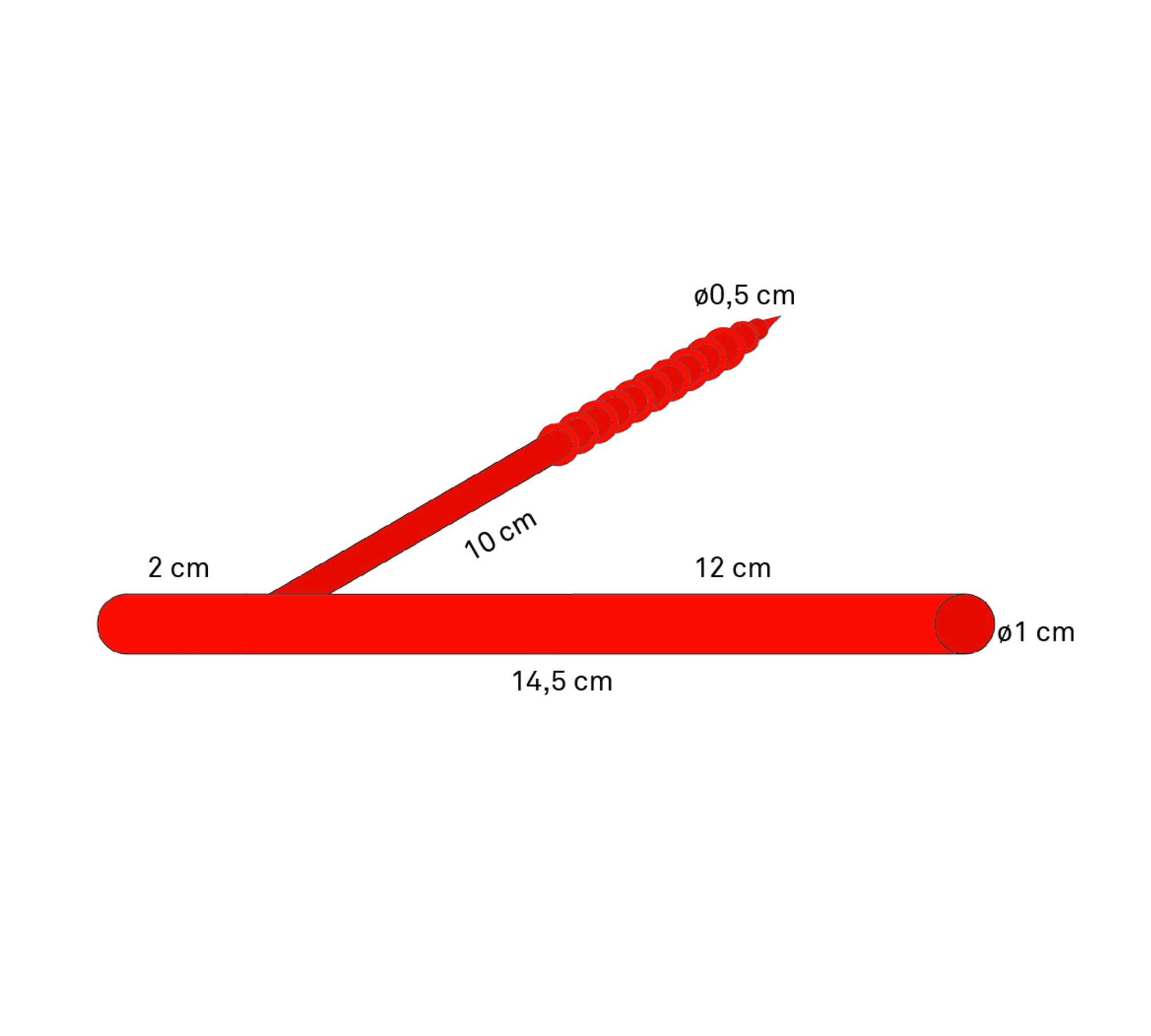 Papiertuchhalter Stahl Pulverbeschichtet Neonrot