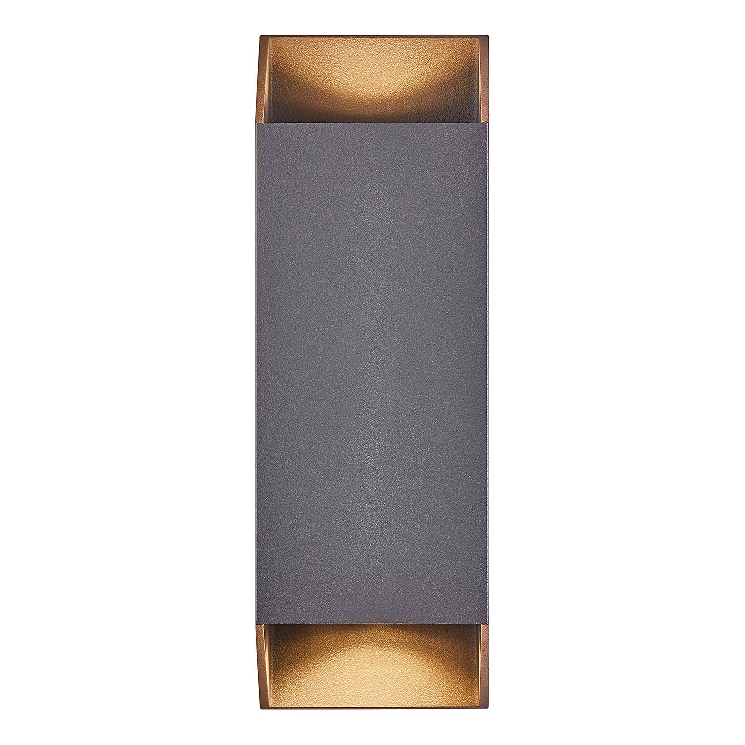 Wandleuchte Nico Square Grau