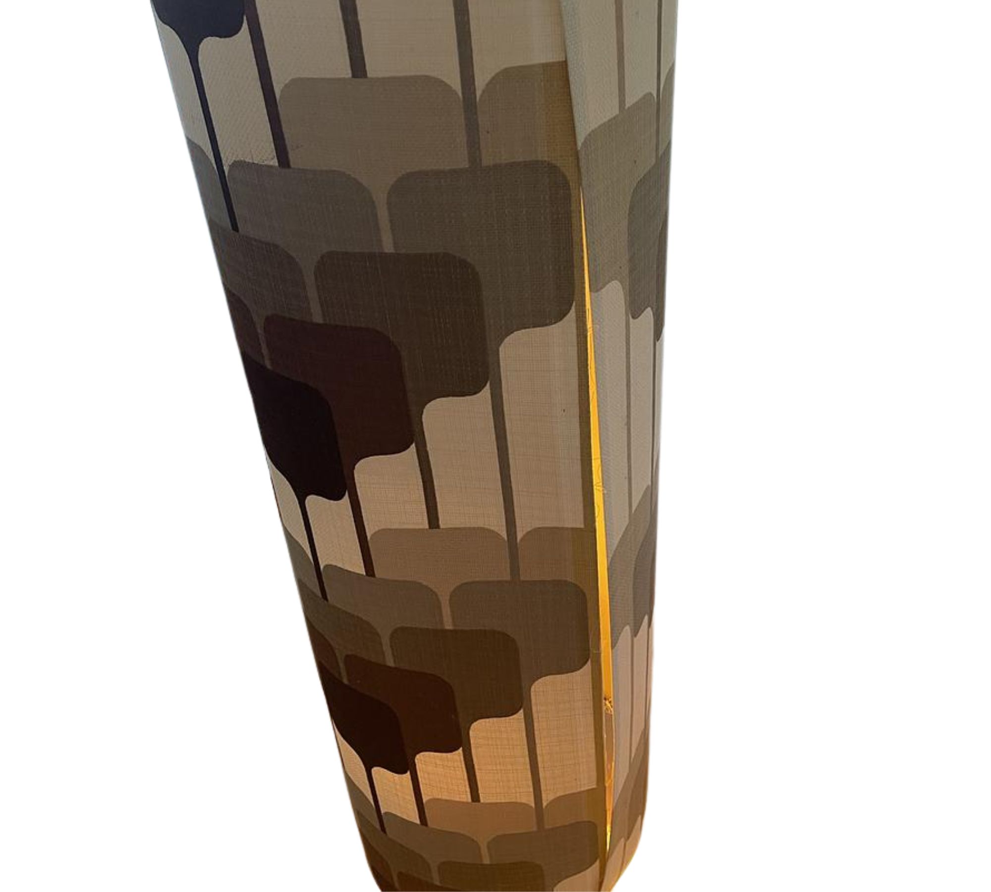 Vintage Stehleuchte Glas