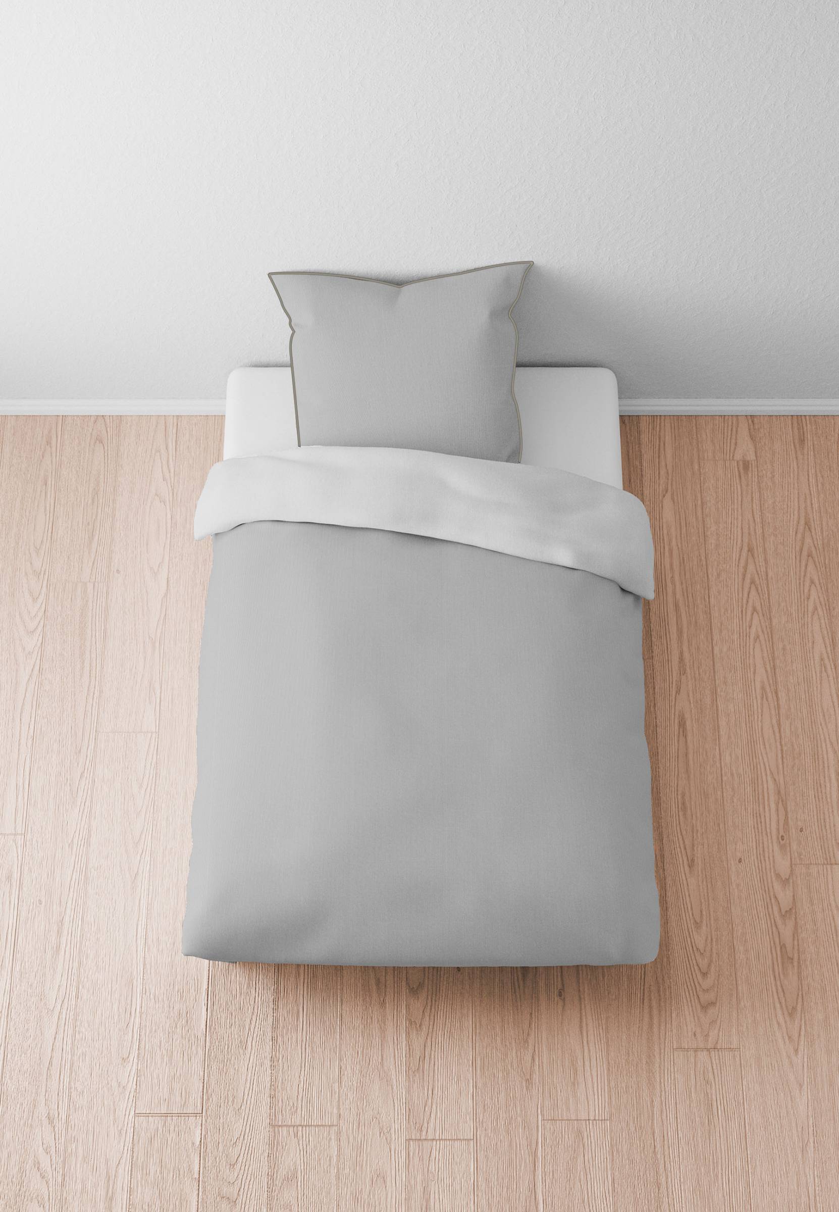 Mako Satin Bettwäsche Papis Baumwolle 135 x 200 + Kissen