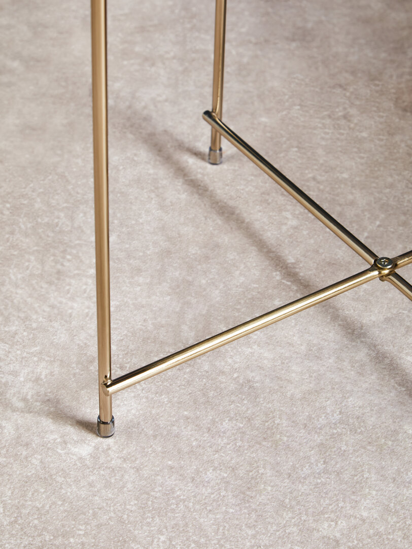 Allure Beistelltisch Gold 43cm
