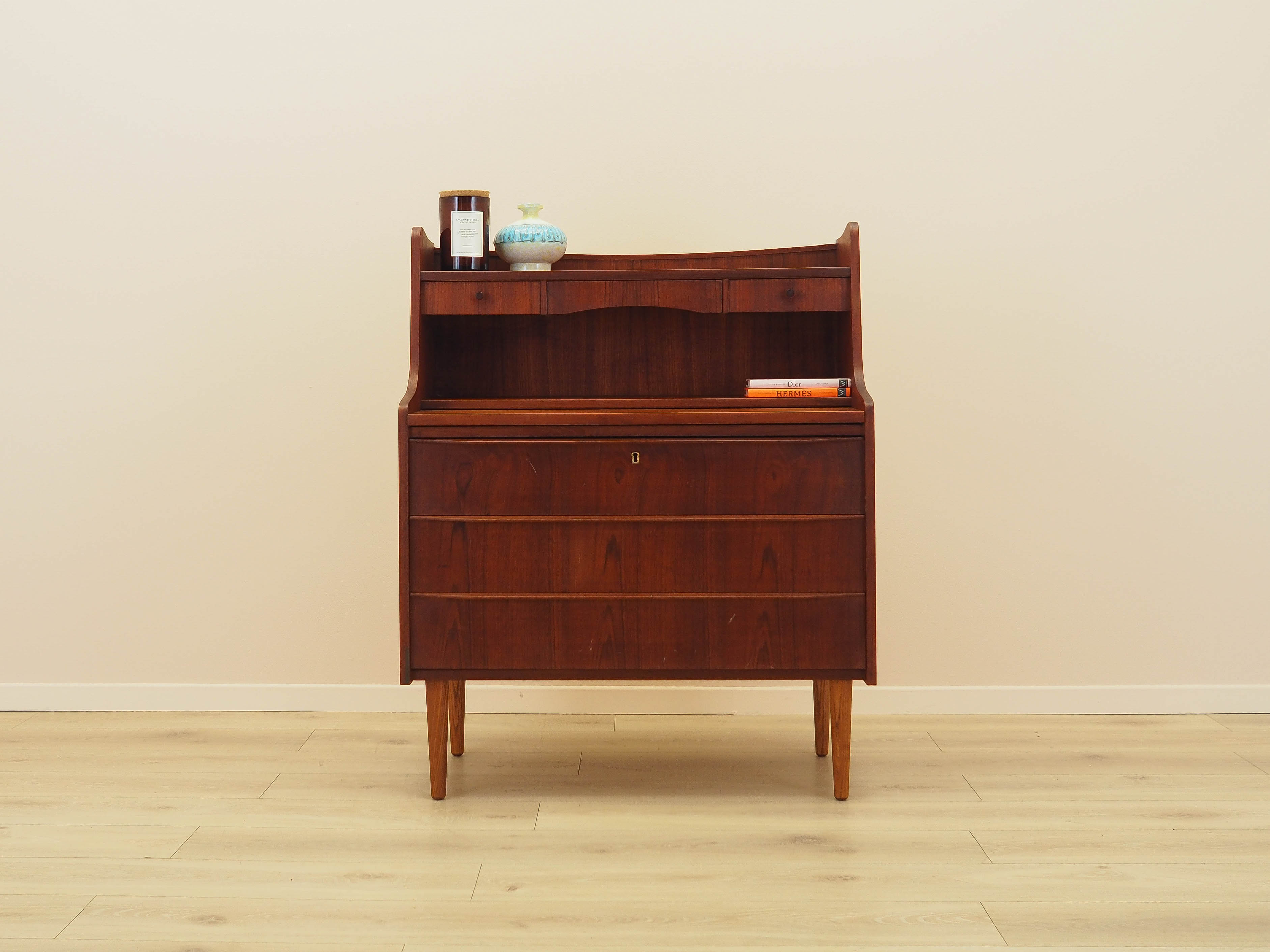 Teak Secretary Desk