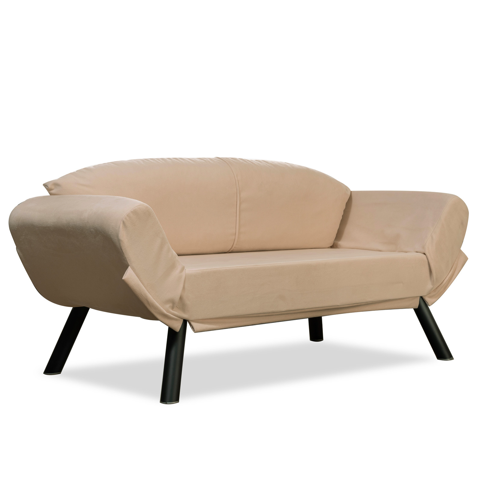 Genzo Schlafsofa 2-Sitzer Creme