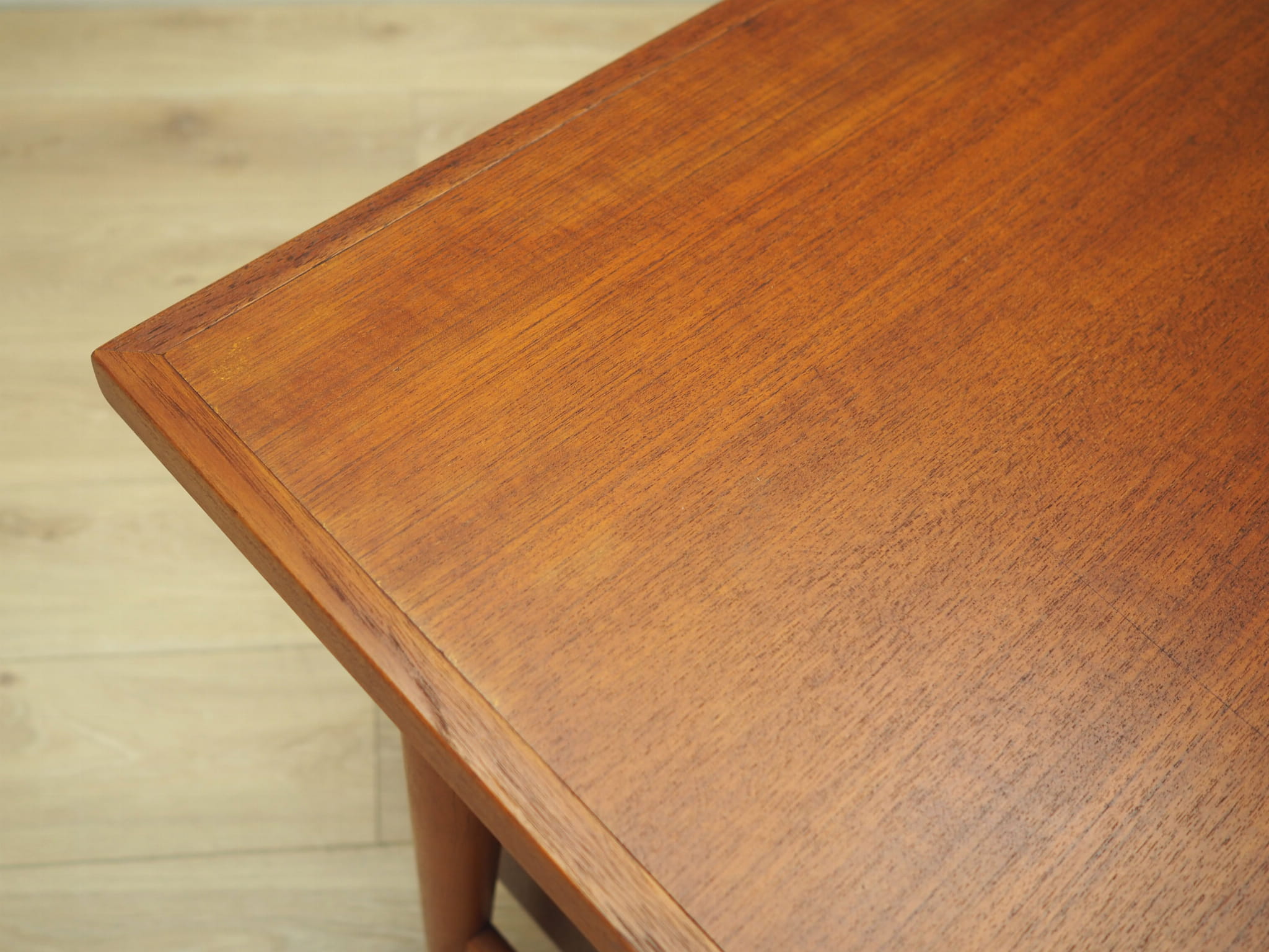 Desk Teak Wood Brown 1960s