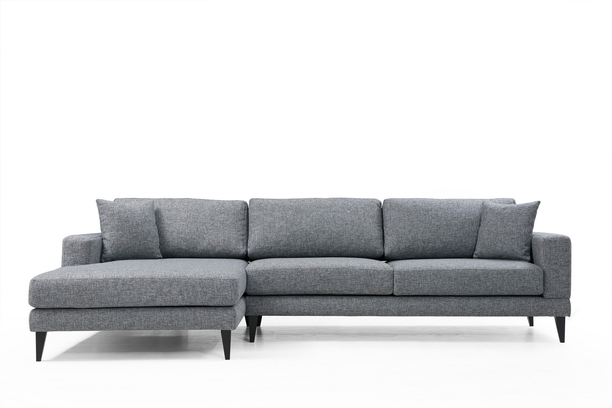 Nordic Ecksofa Links Grau