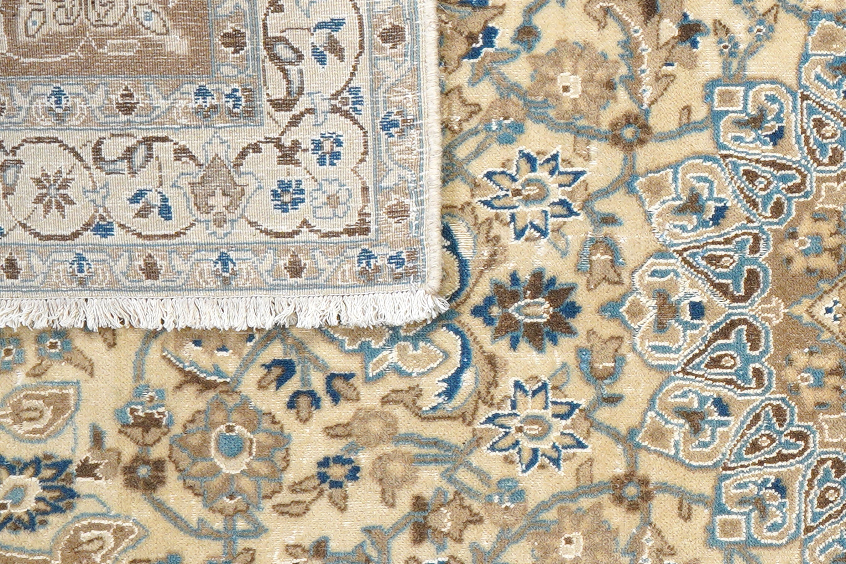 Heritage Hafez Teppich Wolle Beige