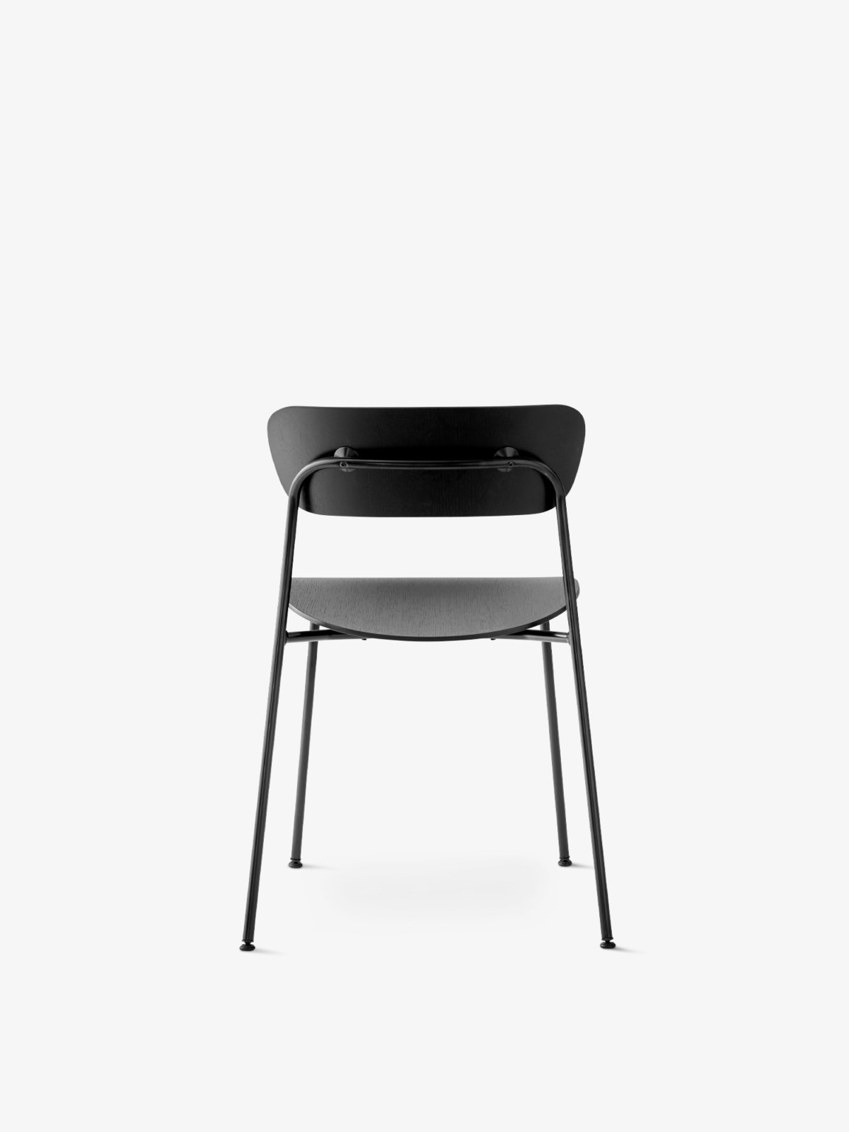 AV1 Pavilion Stuhl Holz Schwarz