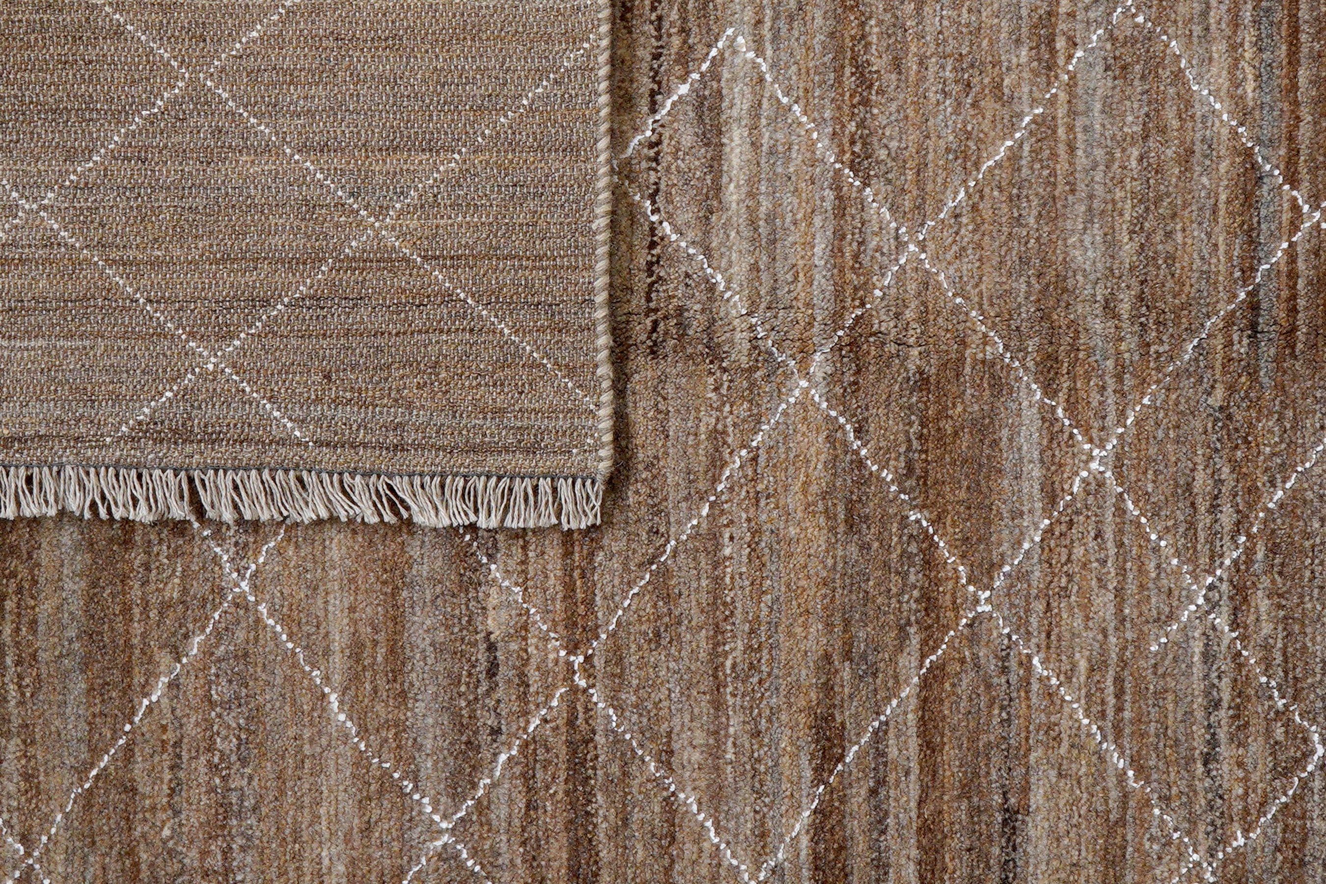 Gabbeh Basi Rug Brown