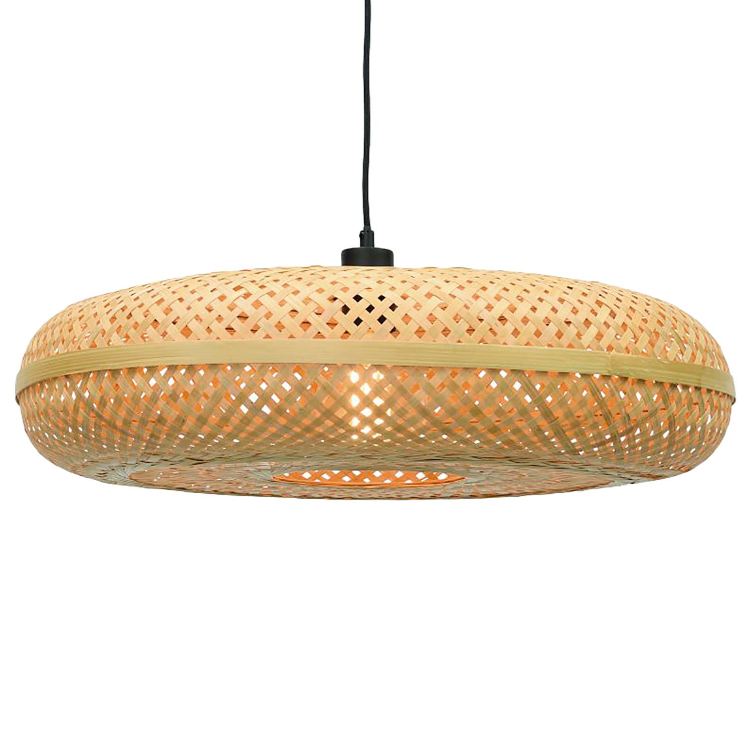 Palawan Pendelleuchte Bambus Eisen 1-flammig 60cm