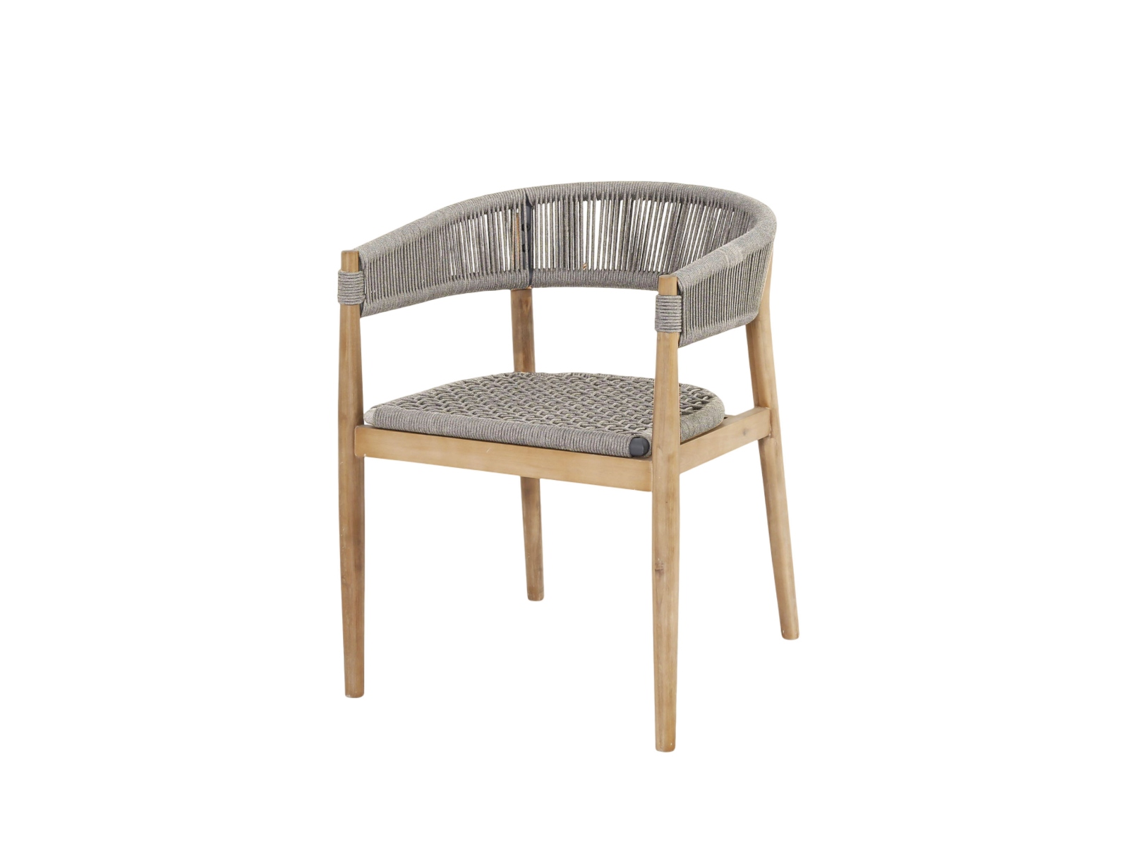 Miara Outdoor Garden Chair 1-Seater Textile Beige 60x58x76 cm