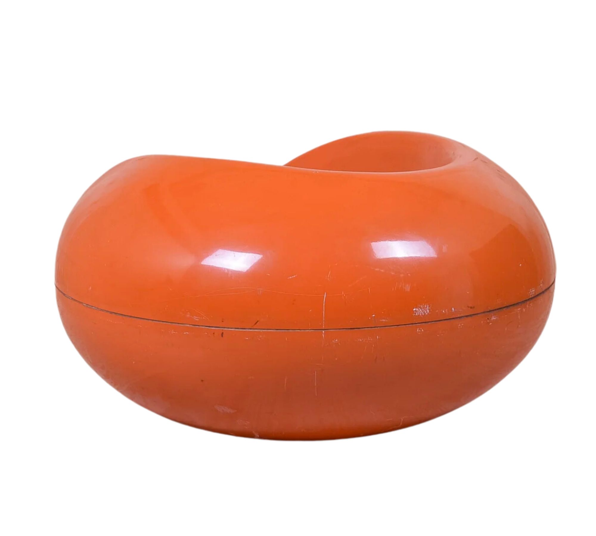 Eero Aarnio Pastille Chair Fiberglass Orange