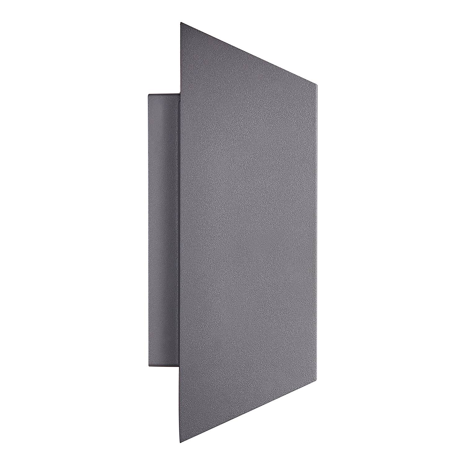 Wandleuchte Nico Square Grau