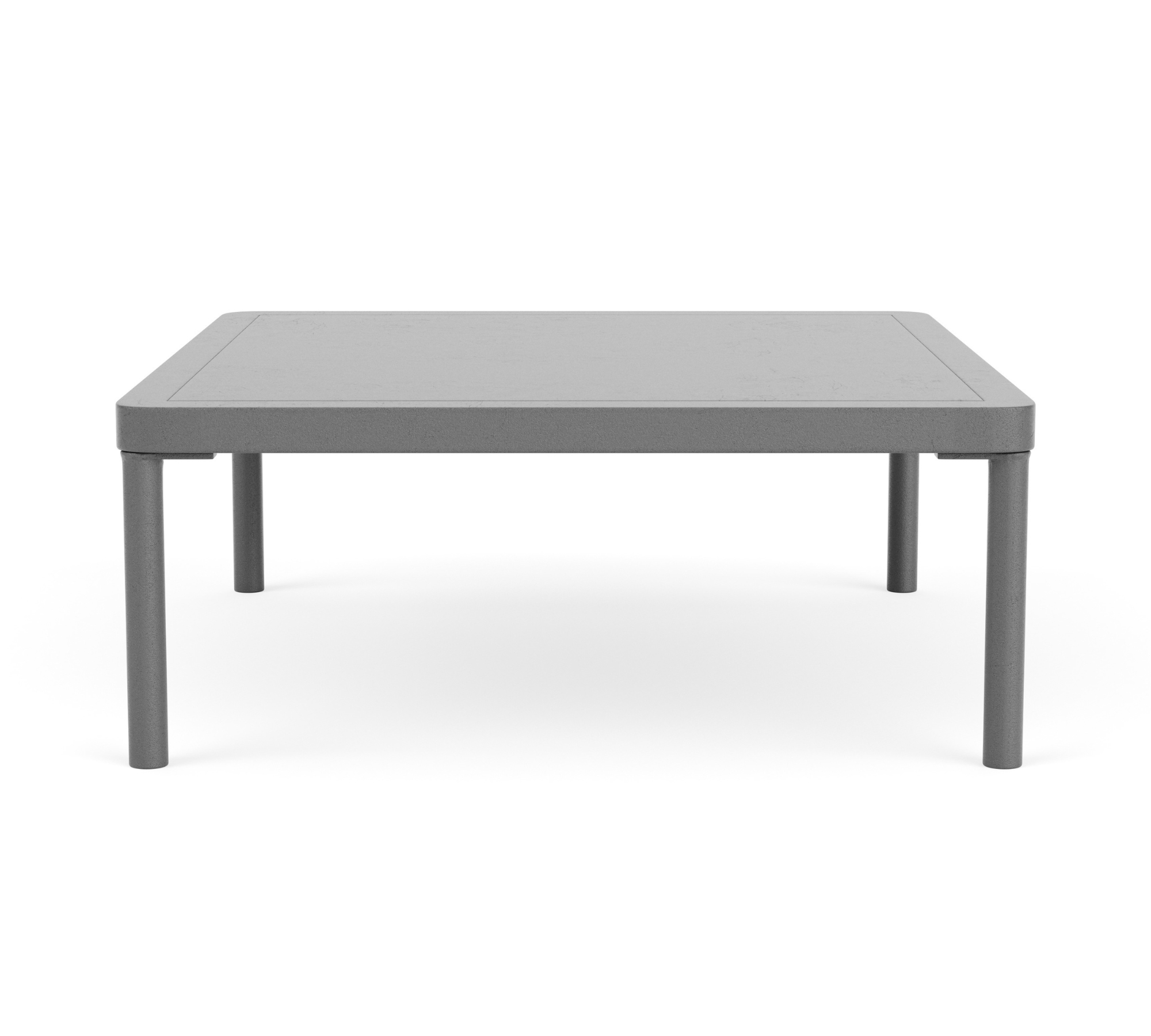 Hadley Outdoor Couchtisch Stahl Anthrazit 60 x 70 cm