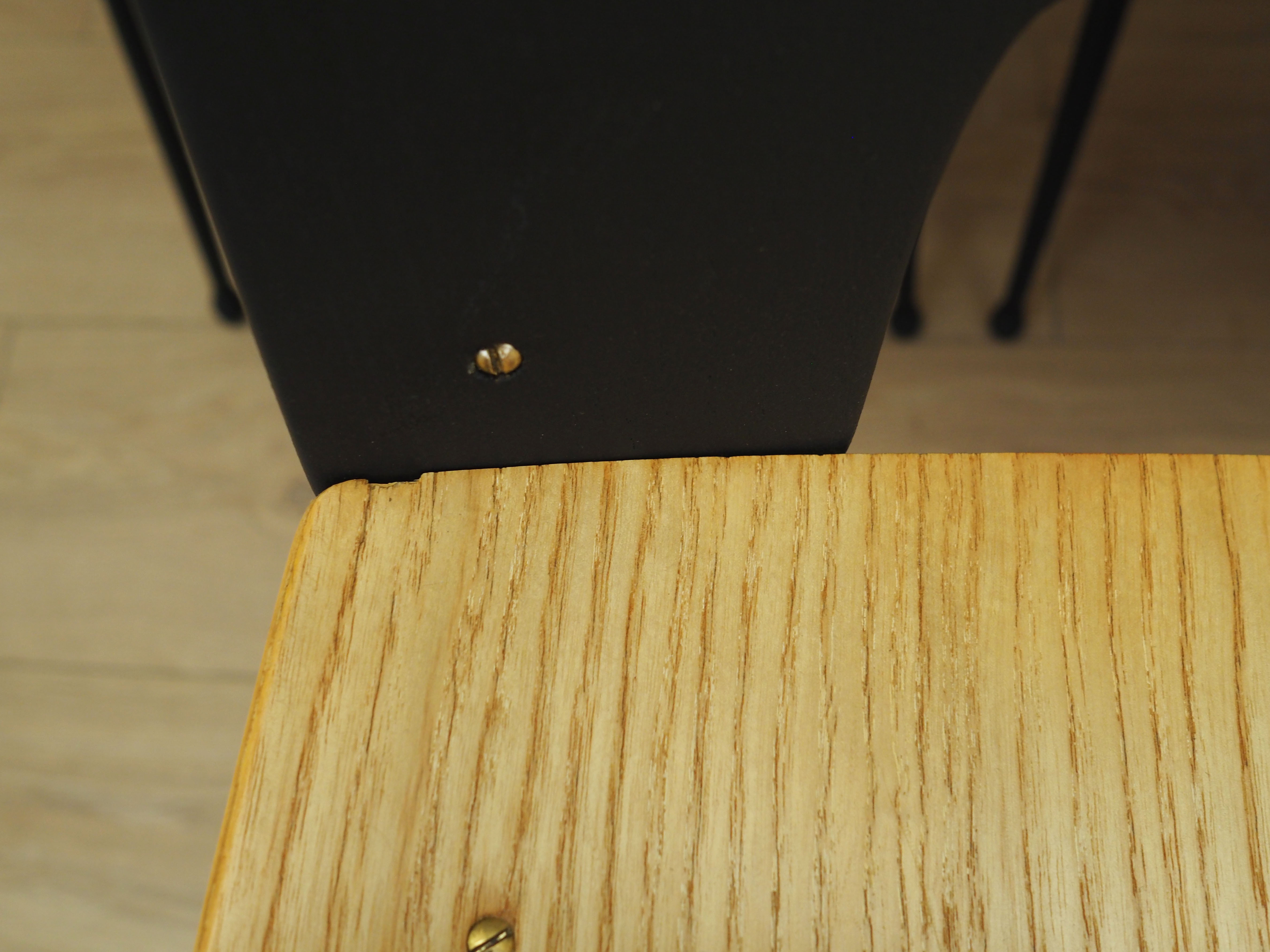 6x Carlo Ratti Dining Chair Green 1950s