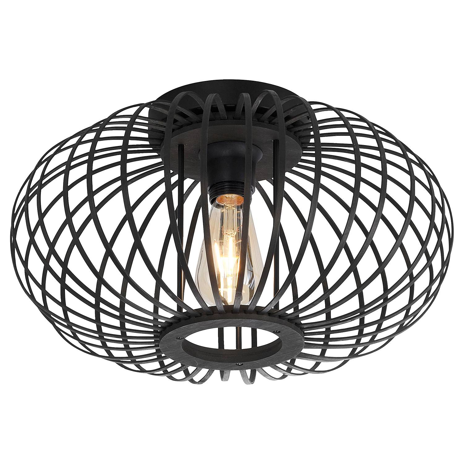 Deckenleuchte Racoon Eisen 1-flammig