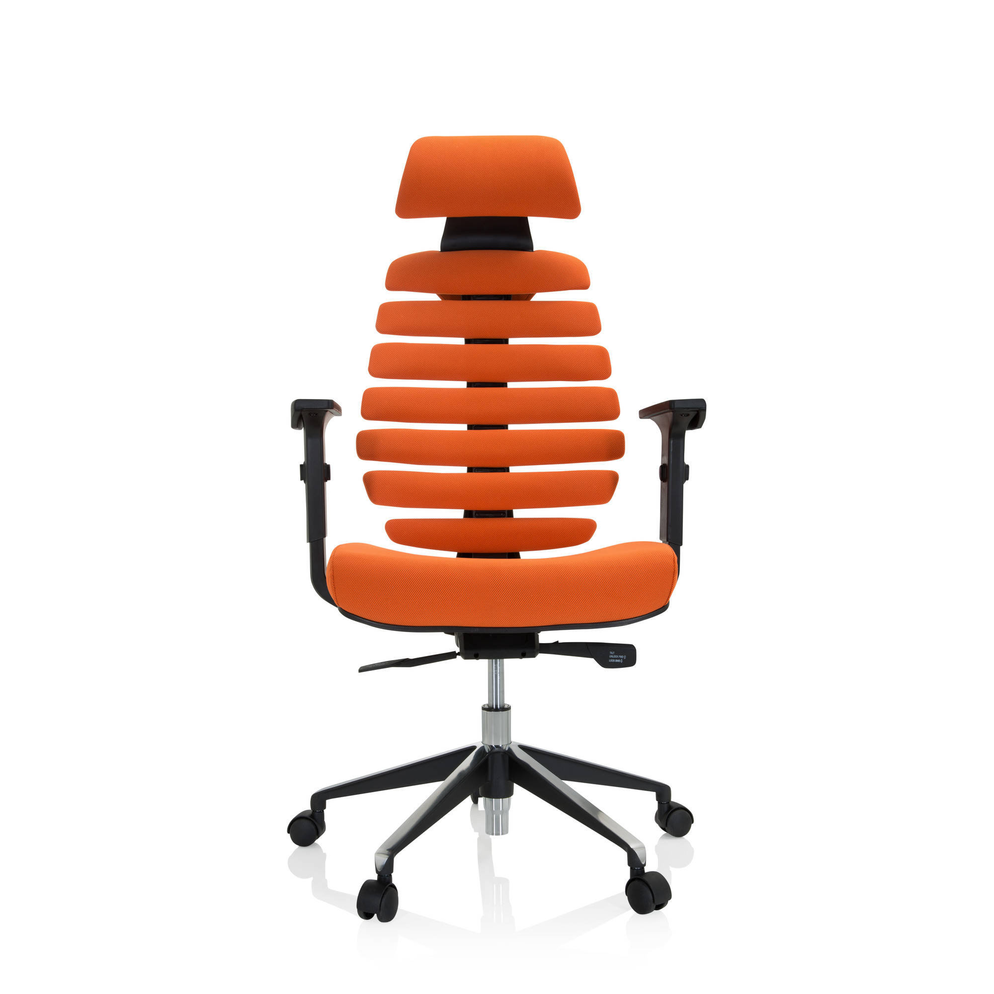 ERGO LINE II PRO Bürostuhl Drehbar Stoff Orange