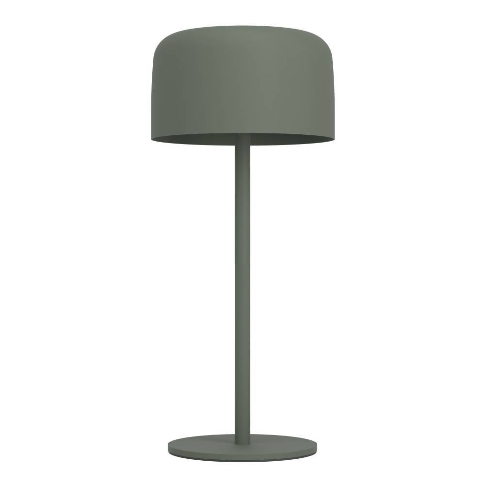 Roccanova LED table lamp steel 1-light