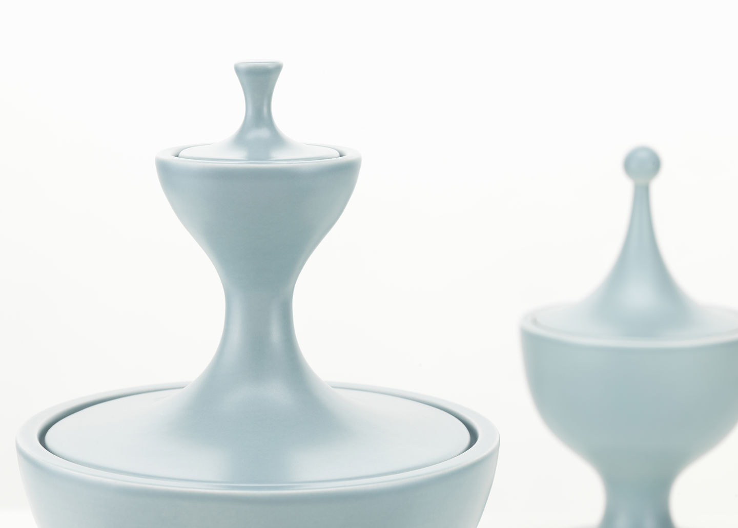 Ceramic Container Blau